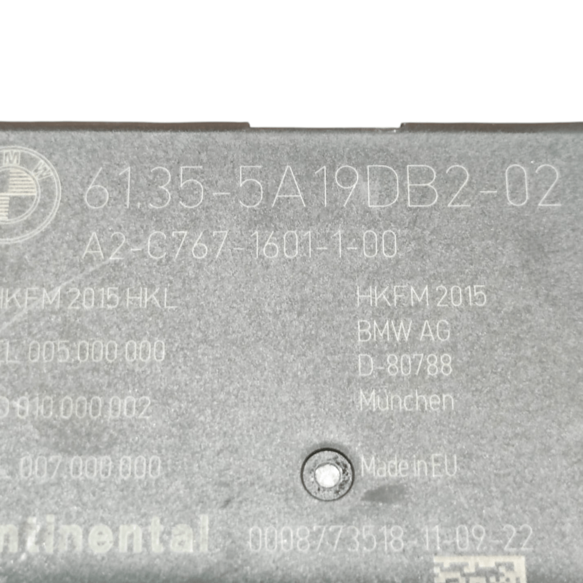 Centralina portellone posteriore bmw x3 g01 cod: 61355a19db202 (2017-2024)