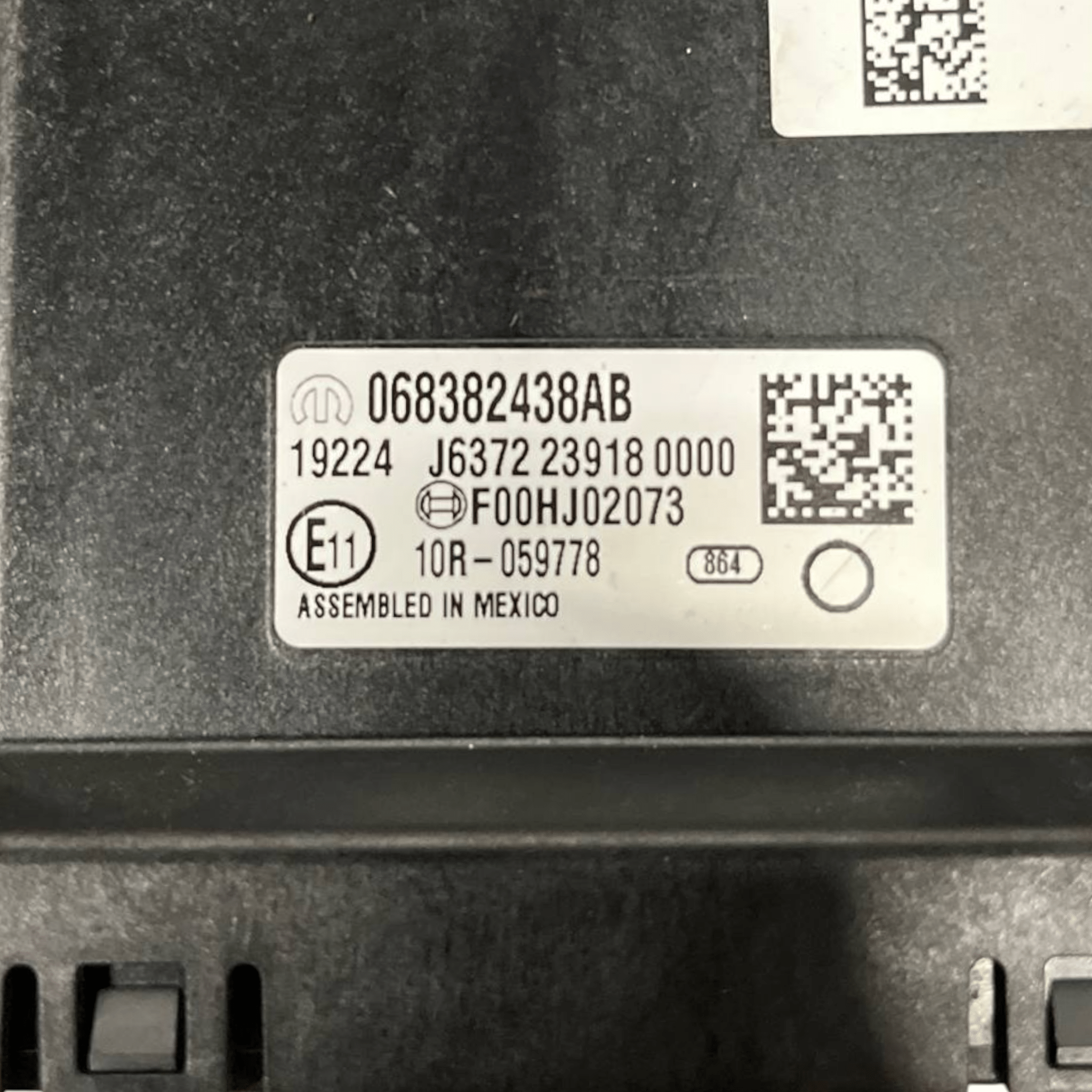 Centralina Portellone Posteriore Jeep Cherokee KL cod.068382438AB (2013-2023)