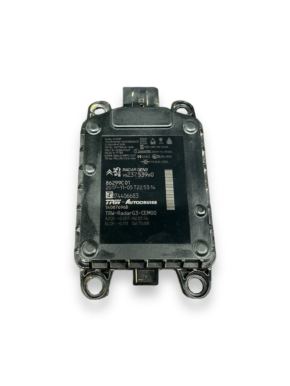 Centralina Radar / Sensore Distronic Opel GrandLand X (2017 > ) cod . 9823753980