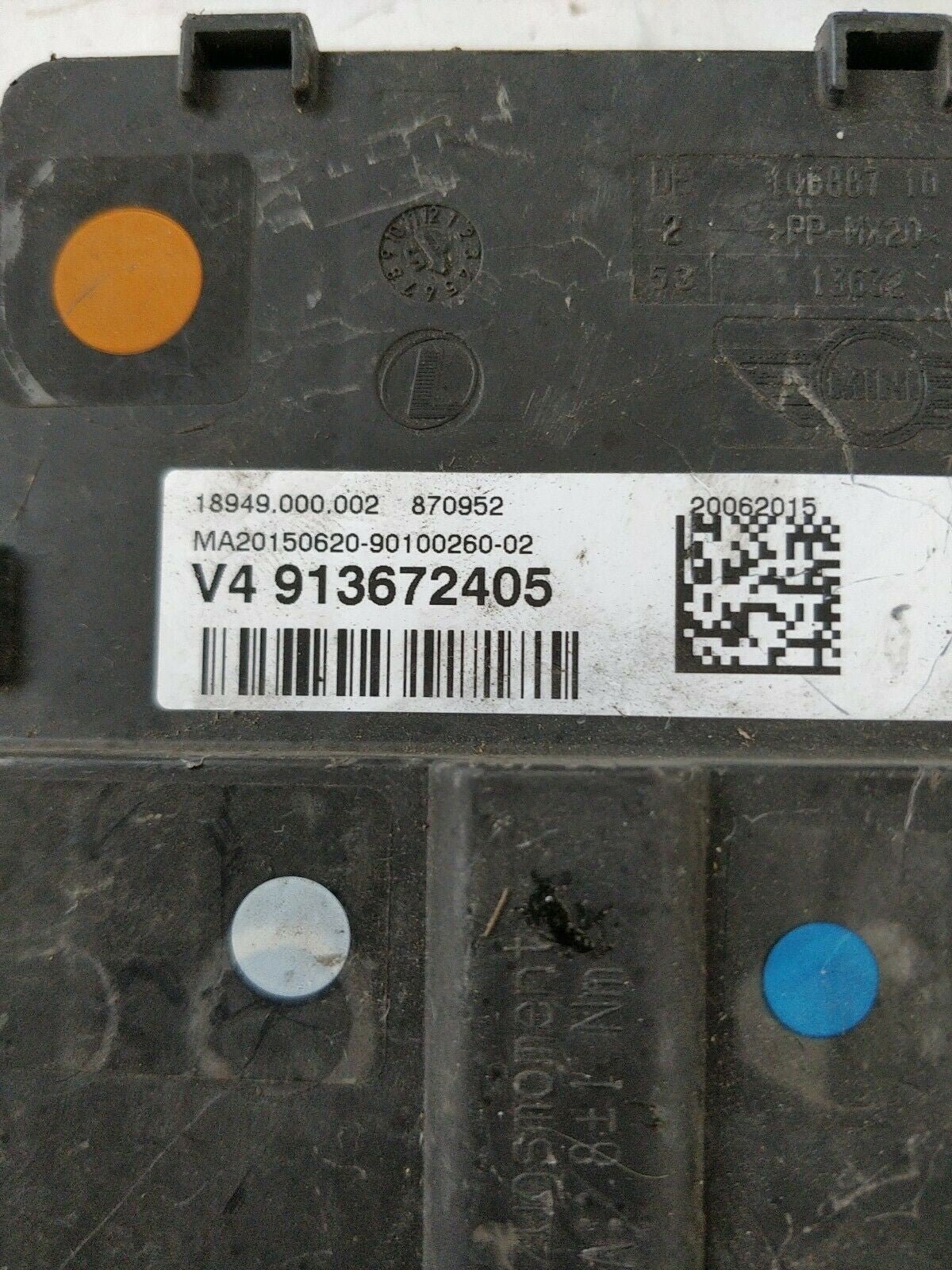 Centralina Relè Batteria Mini Paceman (R61) / Countryman (R60) Cod: V4913672405 - BIBA-RICAMBI