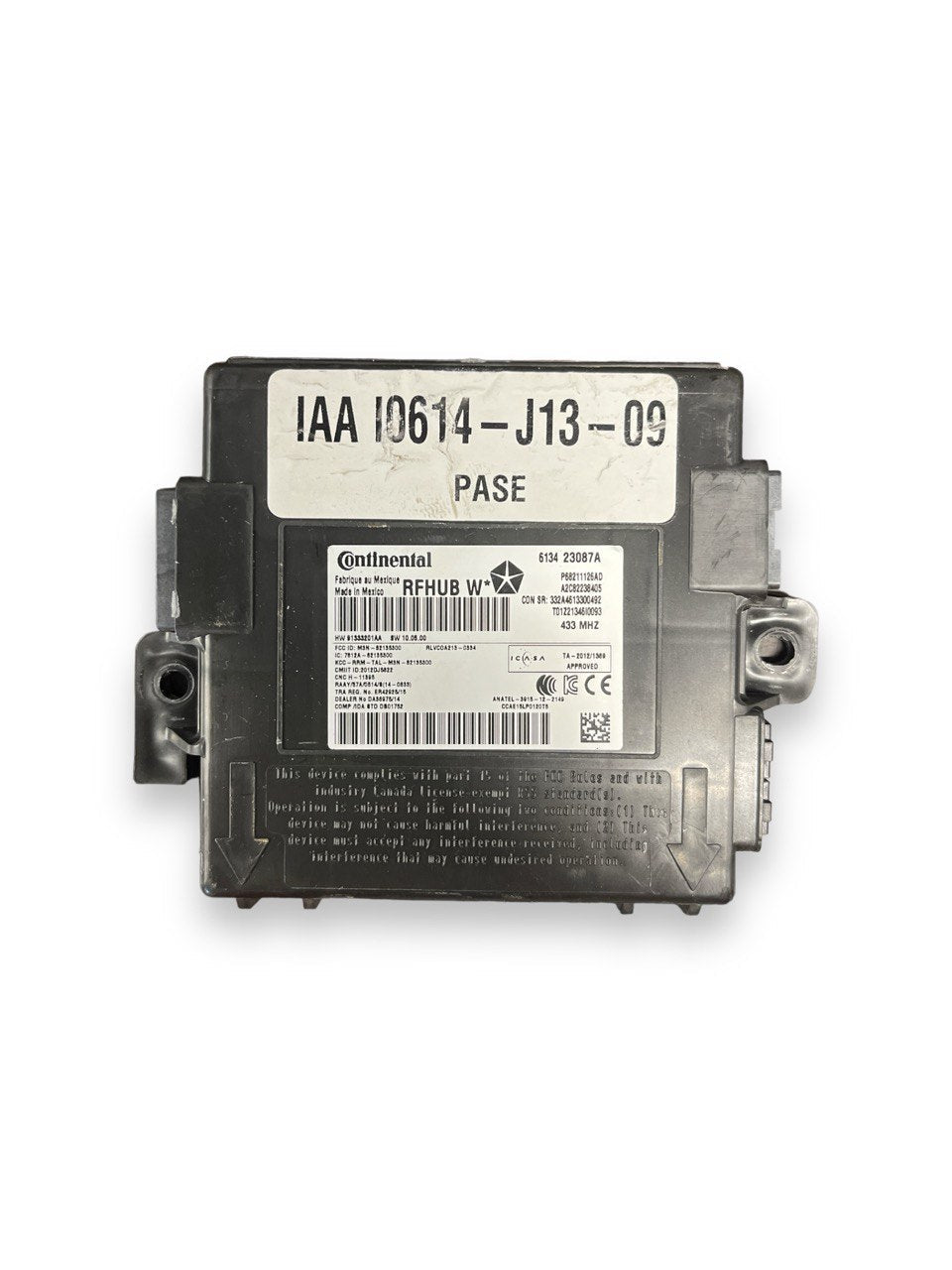 Centralina / Ricevitore Keyless Jeep Grand Cherokee WK2 (2010 al 2021) cod: P68211126AD