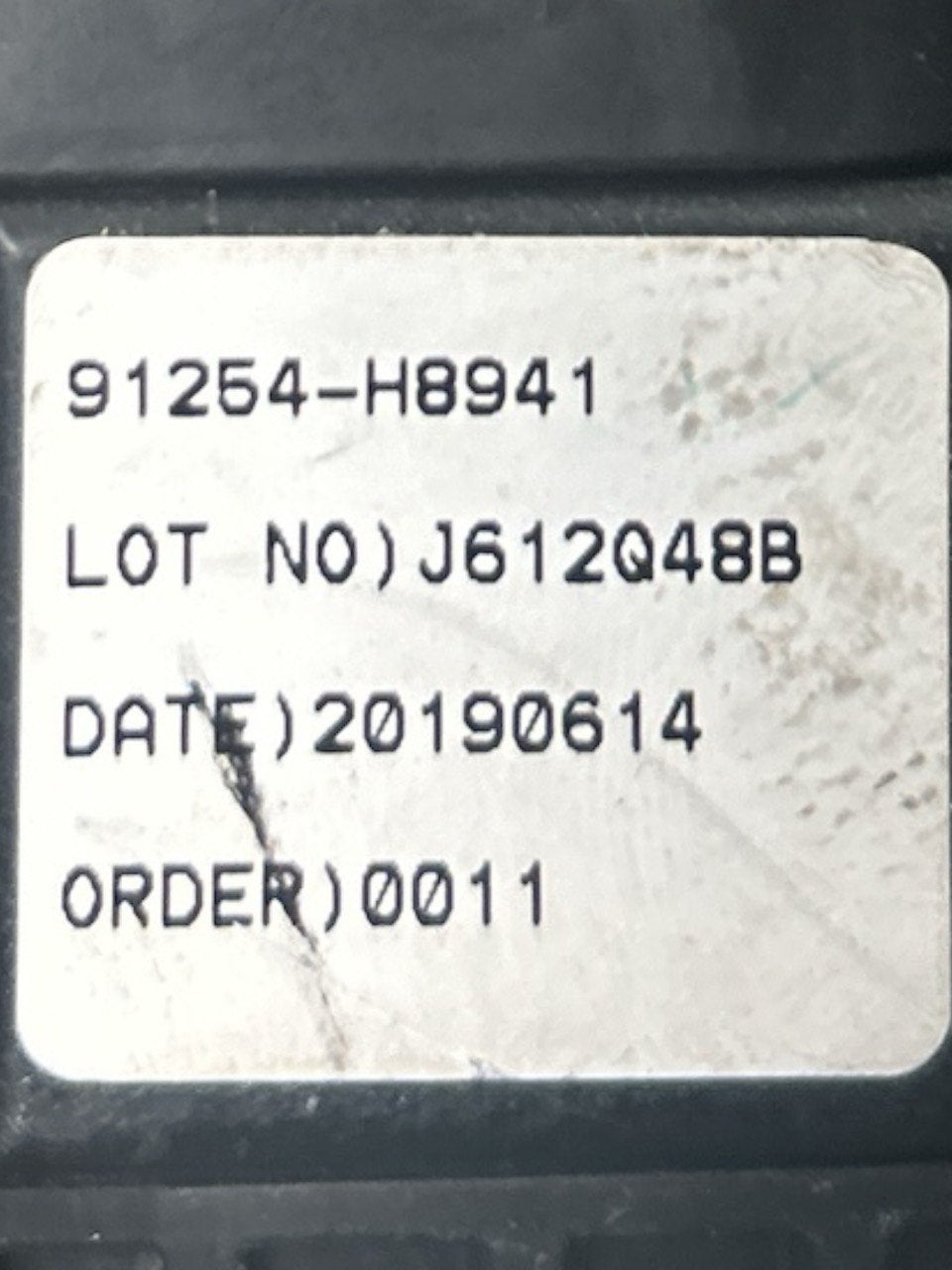 Centralina / Scatola Porta Fusibili KIA Rio III 1.2 Benzina (2011 > 2017) cod.91254-H8941