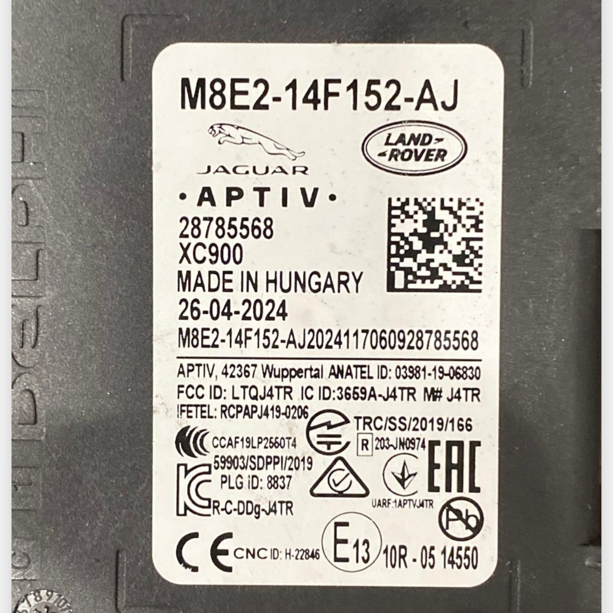 Centralina sensore angolo cieco Range Rover Vogue L460 (2022-) Cod: M8E2-14F152-AJ