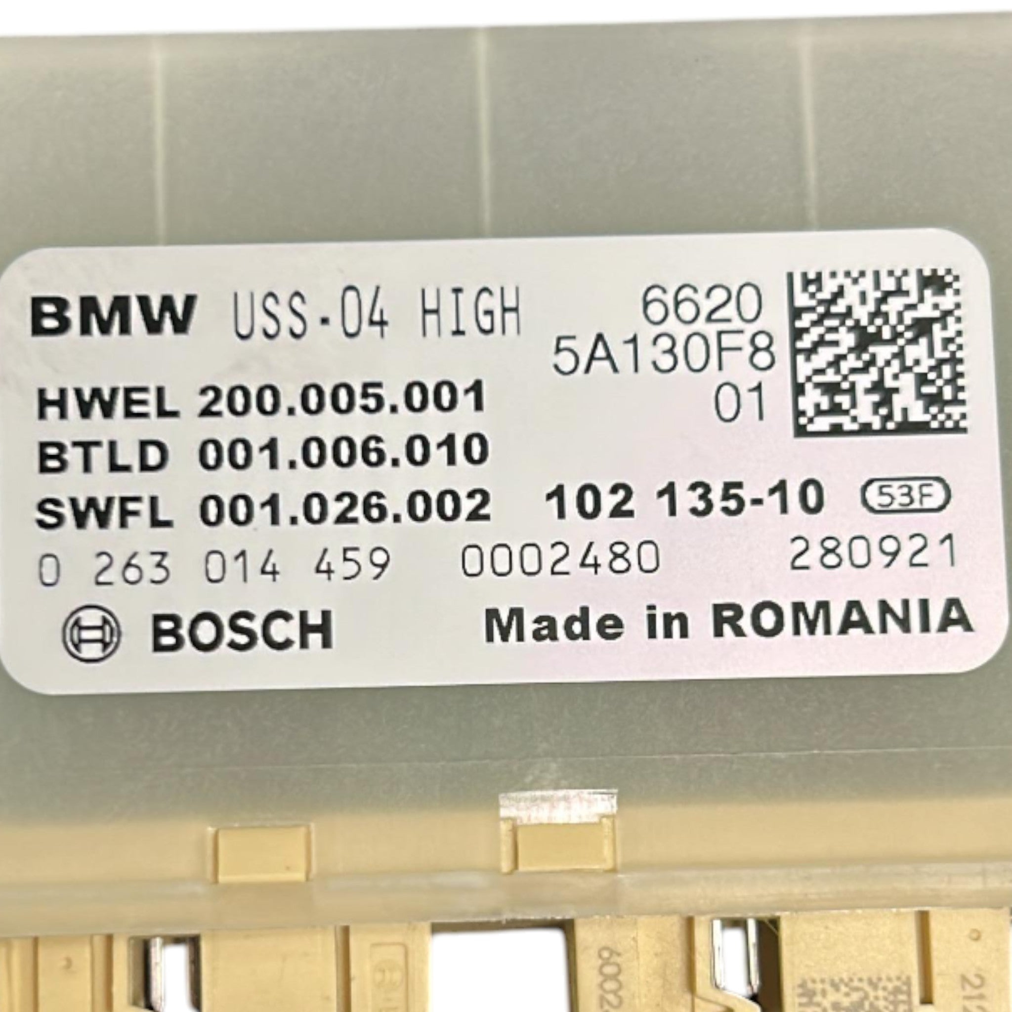Centralina Sensori Di Parcheggio BMW X3 (G01) cod.5A130F8 (2017 > 2024) cod.5A130F801