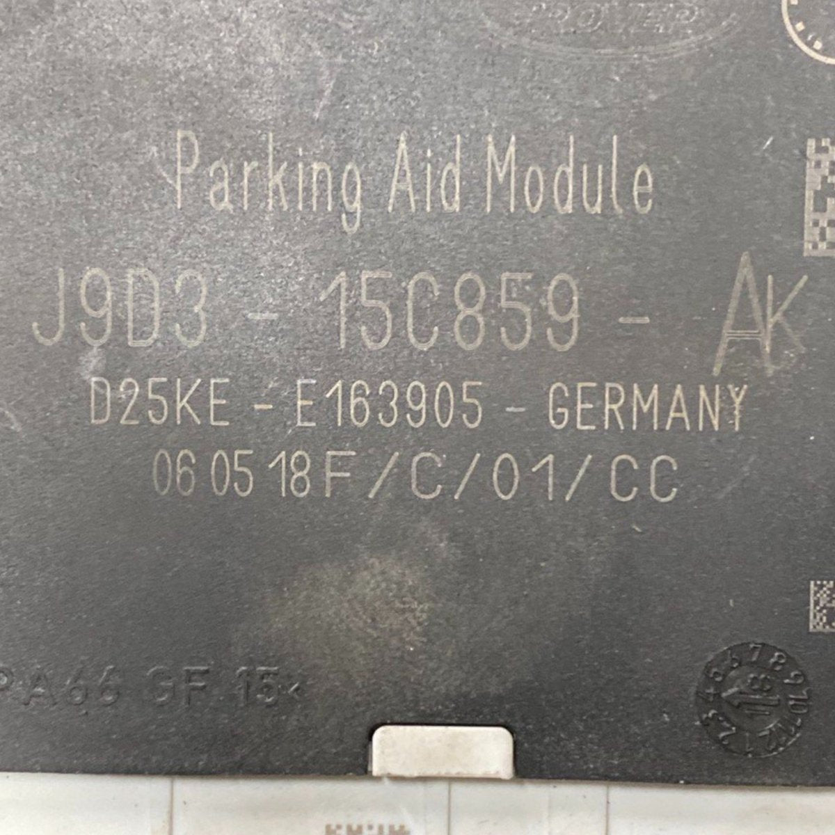 Centralina sensori di parcheggio jaguar i-pace Cod: j9d3-15c859-ak (2018-2024)