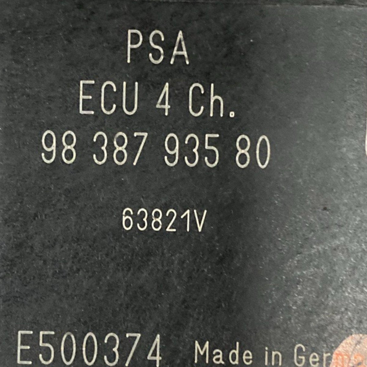 Centralina sensori di parcheggio peugeot 2008 ii (2019-) Cod: 9838793580