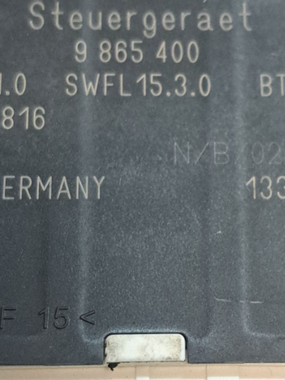 Centralina Sensori Parcheggio Bmw Serie 1 F40 (2022) COD:9865400