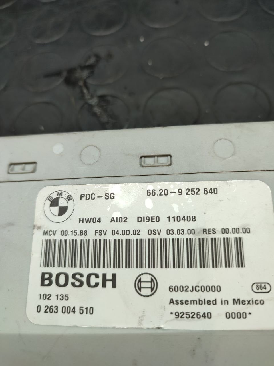 Centralina sensori parcheggio Mini Countryman ( r60 ) cod 9252640