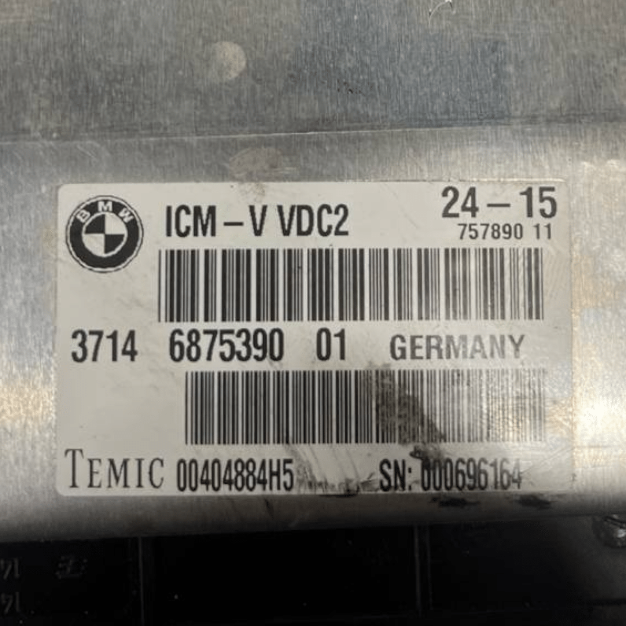Centralina Sospensioni Bmw Serie 6 Gran Coupè F06 (2012 al 2018) cod: 6875390-01