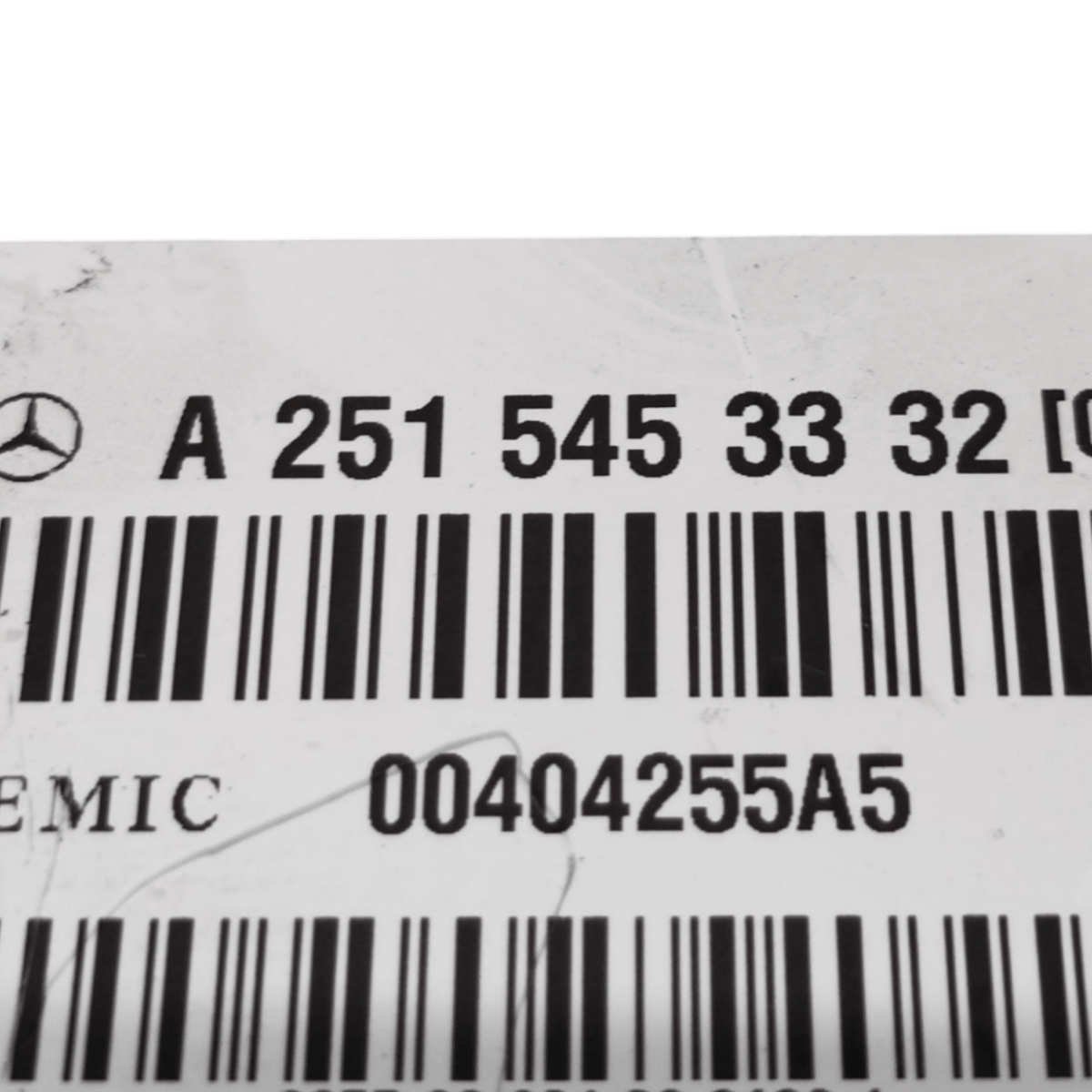 Centralina sospensioni mercedes ml w164 cod: a2515453332 (2005-2011)