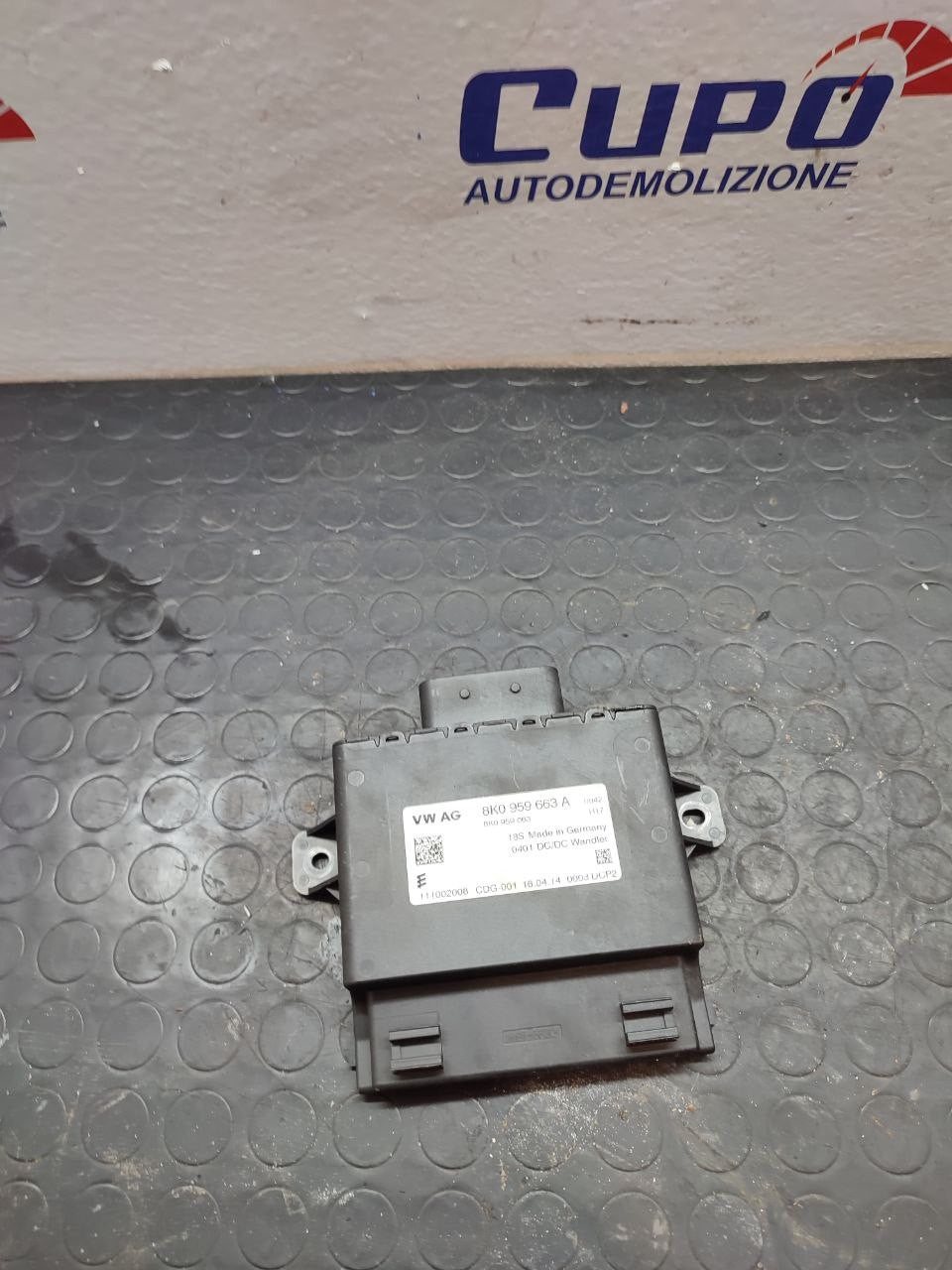 Centralina stabilizzatore tensione Audi A8 ( D4 ) cod 8k0959663a