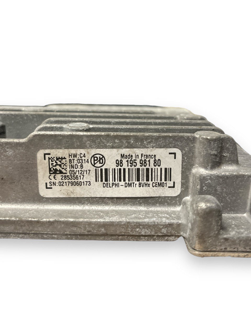 Centralina Start&Stop Citroen C4 Picasso (2010 al 2018) cod: 9819598180