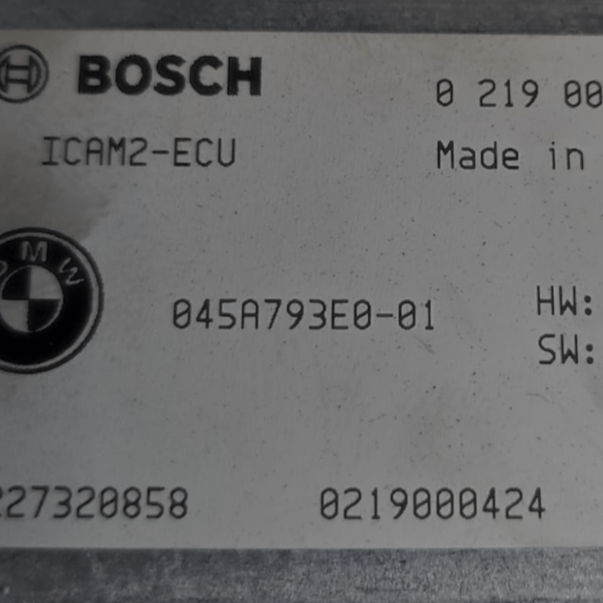 Centralina telecamera bmw x3 g01 cod: 045a793e001 (2017-2024)