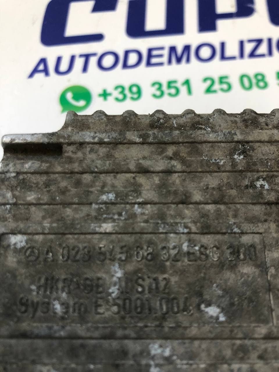Centralina Ventola Mercedes Classe A W168 170 Cdi A0235456832