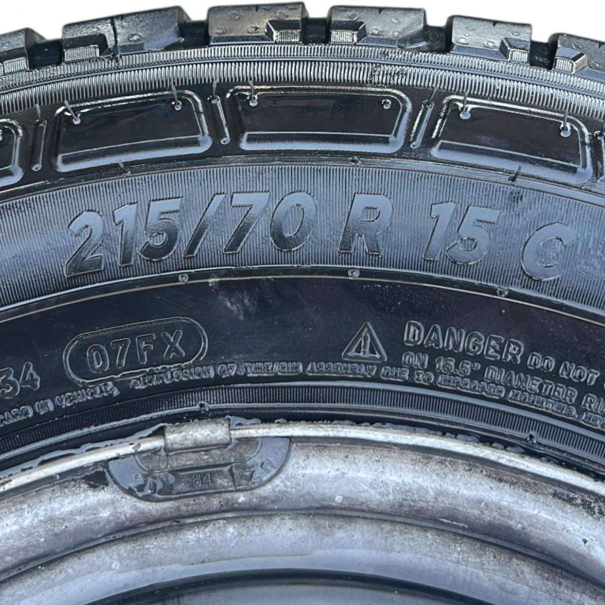 Cerchio in ferro Fiat Ducato (5 fori / 215 / 70 r15) (2014 > 2021)