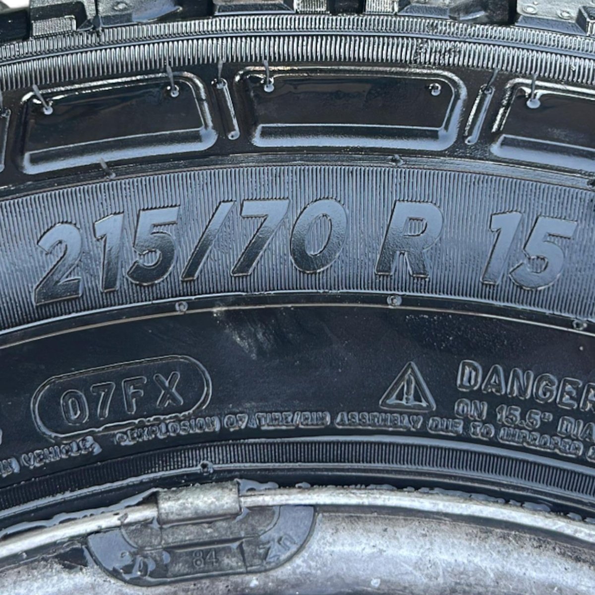 Cerchio in ferro Fiat Ducato (5 fori / 215 / 70 r15) (2014 > 2021) - BIBA-RICAMBI