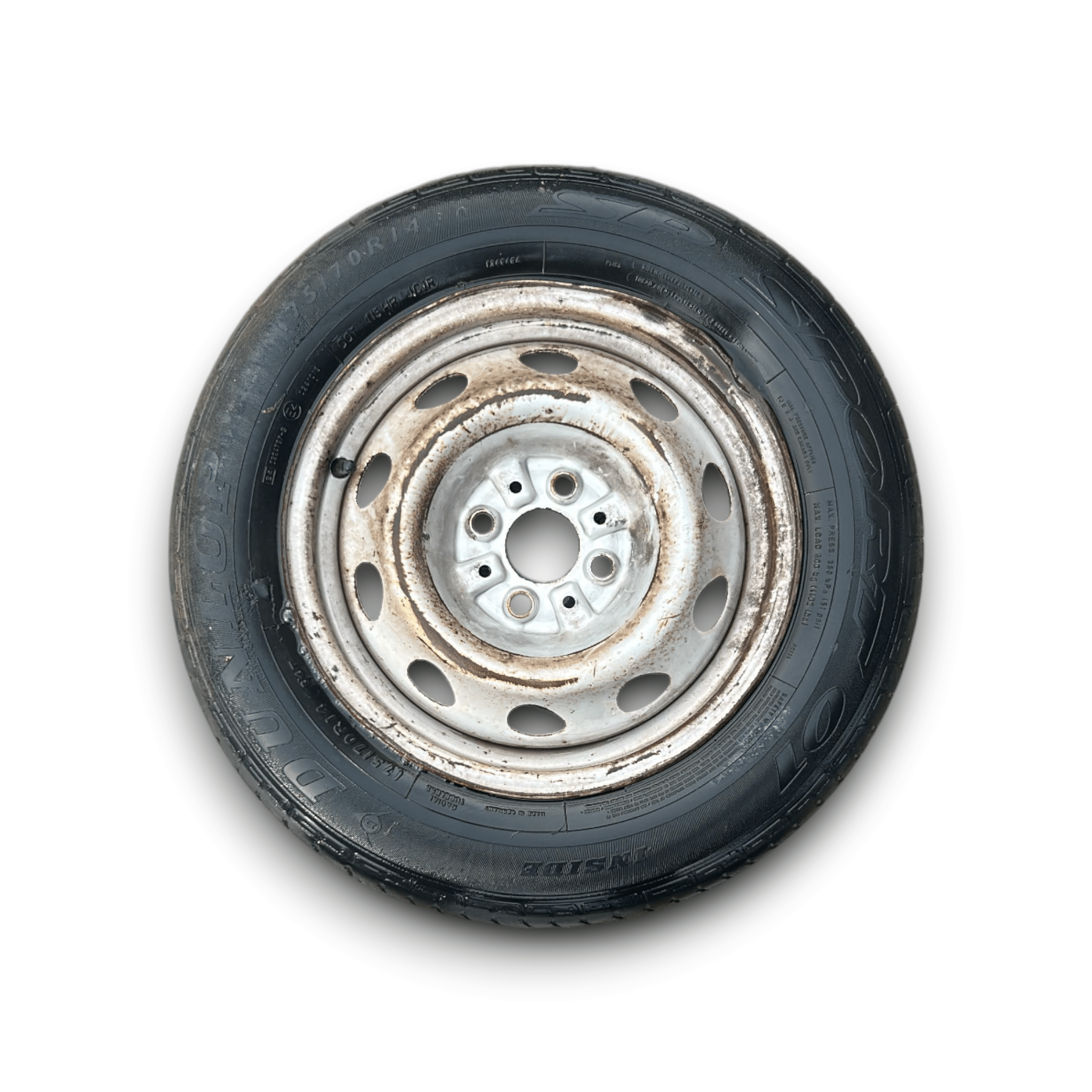 Cerchio In Ferro Fiat Strada I cod.46521706 (4 Fori / 175 / 70 R14) (1999 > 2004)