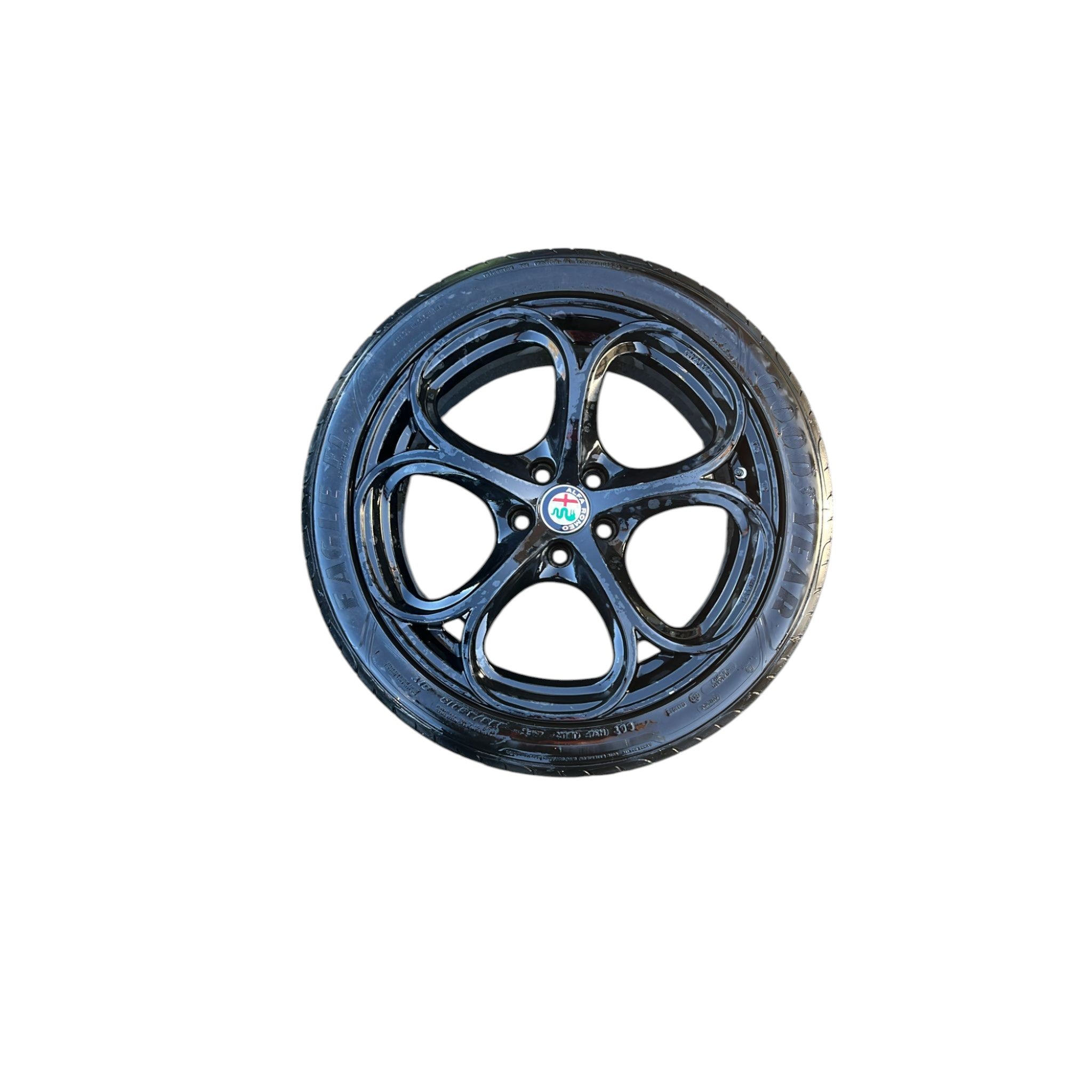 Cerchio in lega nero raggio 18 Alfa Romeo Giulia (2016->) 225 / 45 R18