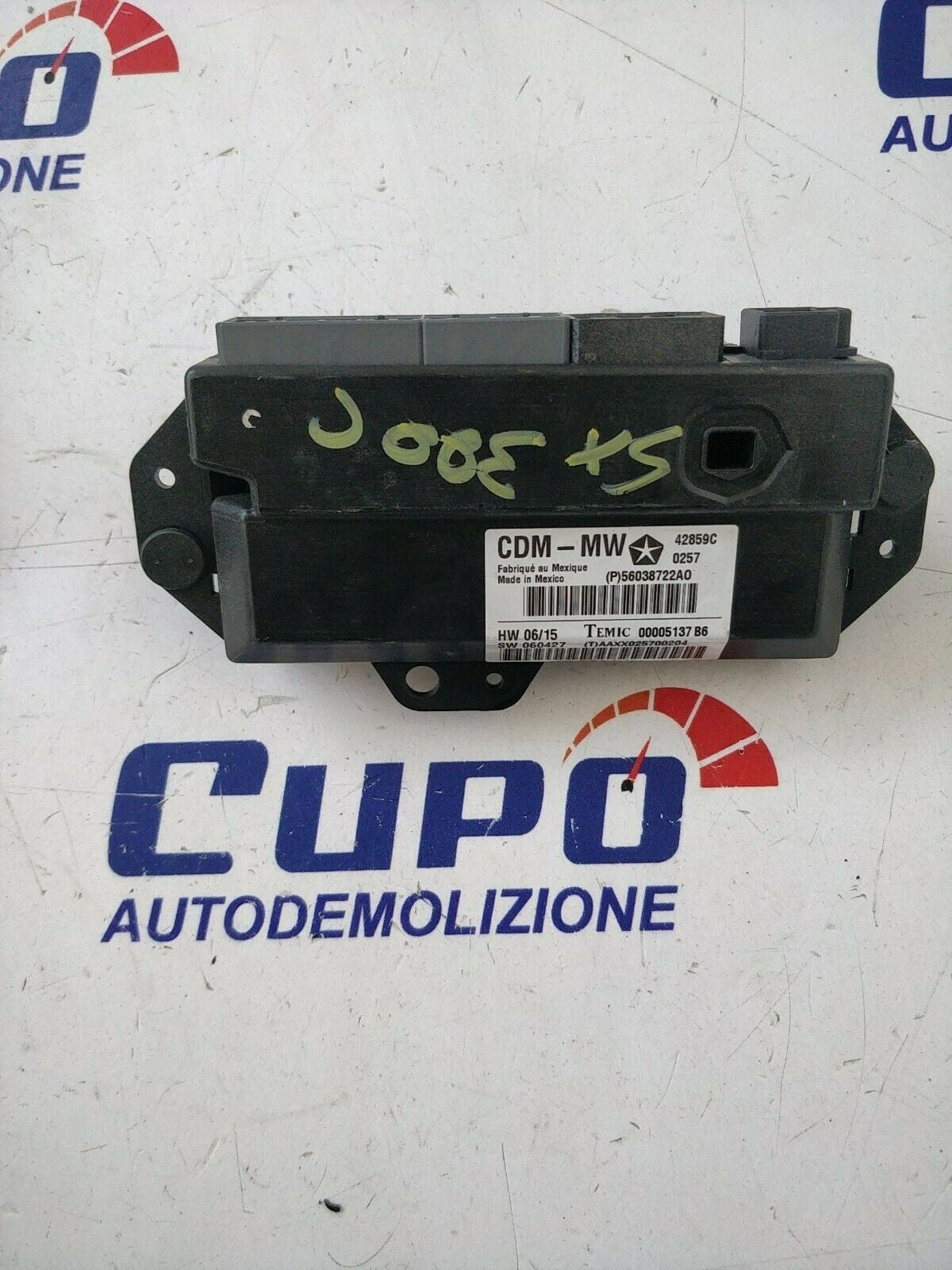 Chrysler 300C 3.0 CRD Modulo Controllo porta anteriore sinistro 56038722AO
