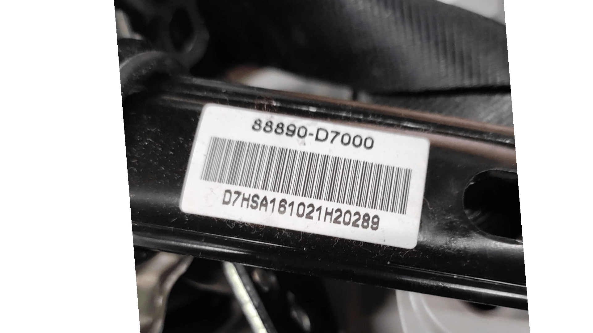 Cintura Di Sicurezza Anteriore Destra COD:88890-D7000 Hyundai Tucson TL (2022)