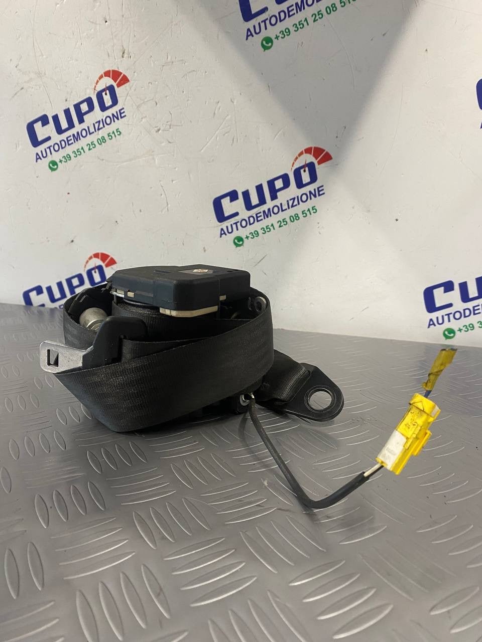 Cintura di sicurezza anteriore destra Fiat Panda 169 (2004) cod: 33046212c