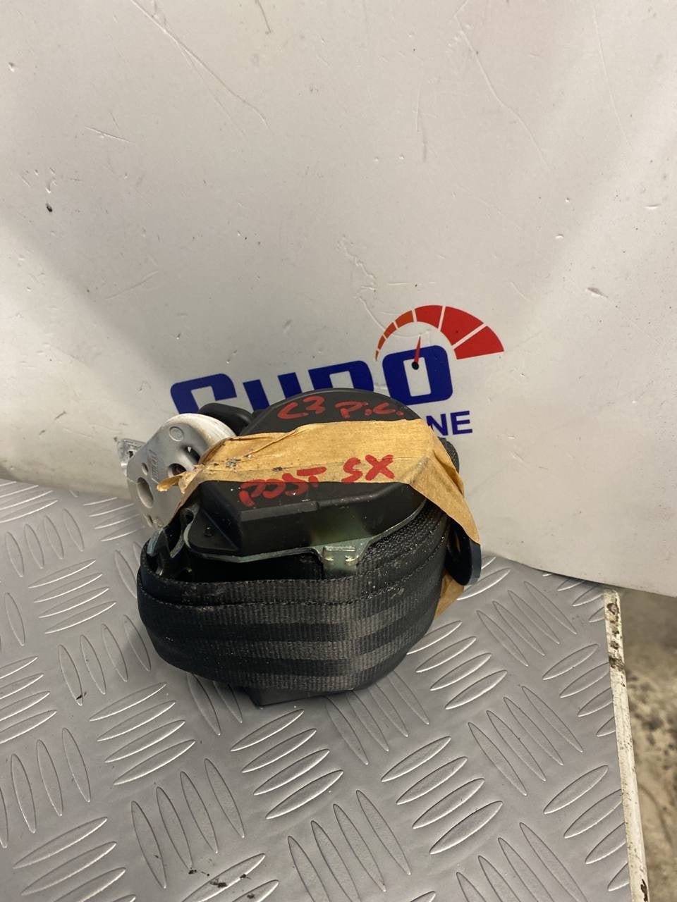 Cintura di sicurezza Citroen Picasso C3 posteriore sinistra cod:96817098XX