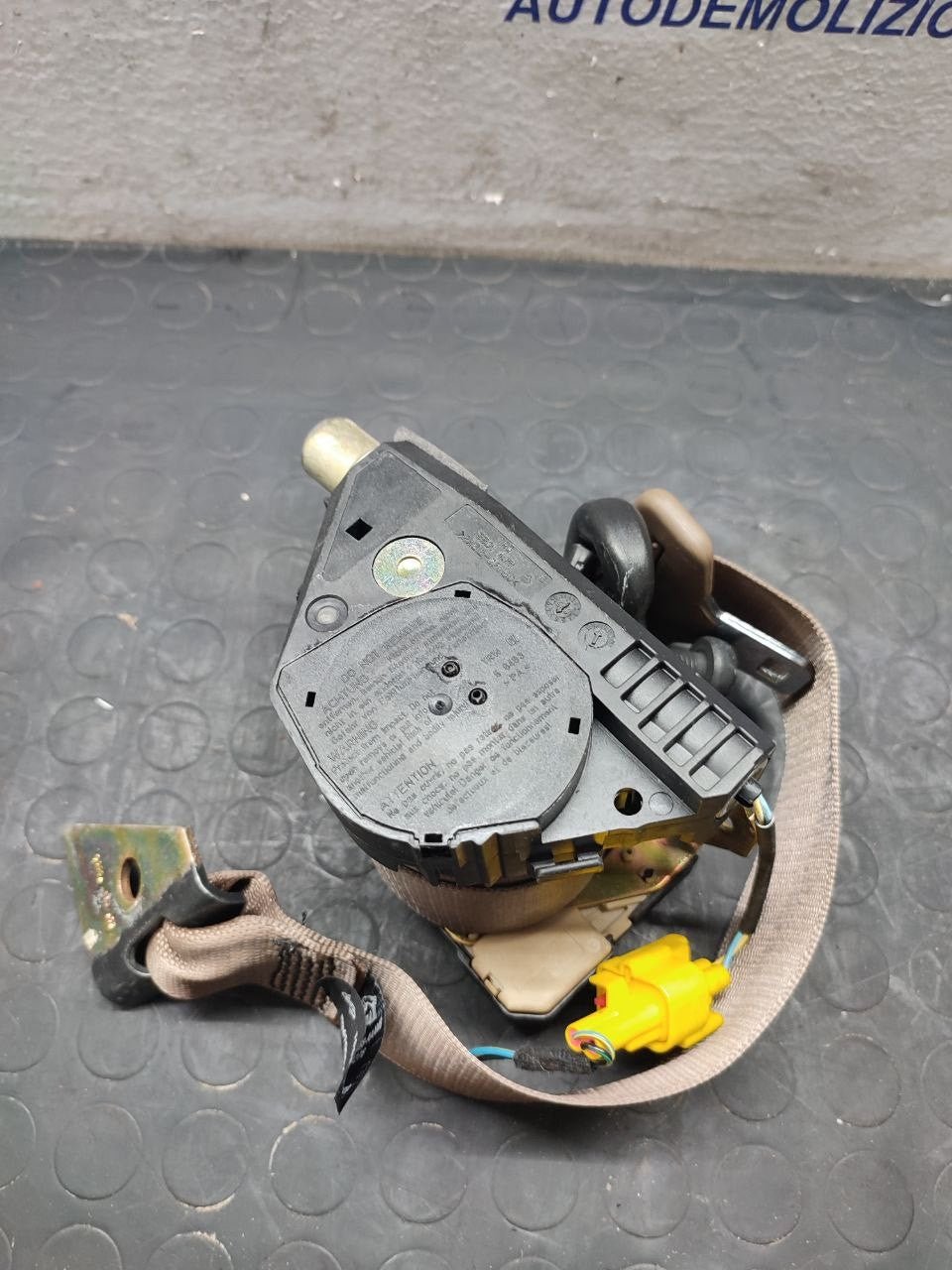 Cintura Di Sicurezza Posteriore Destra Jaguar S-Type (2002) Cod:4R83-F611B68-AAAMB