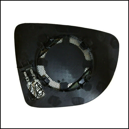 Piastra Specchio Retrovisore Asferico Termico Lato Dx-Passeggero Renault Clio IV (BH) dal 2012> BIBA-RICAMBI