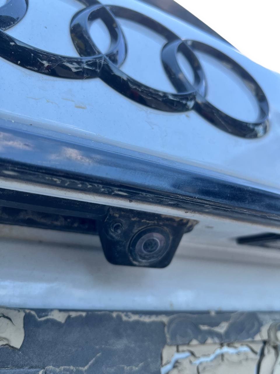 Cofano / portellone / bagagliaio posteriore bianco Audi A6 C8 (2018->)