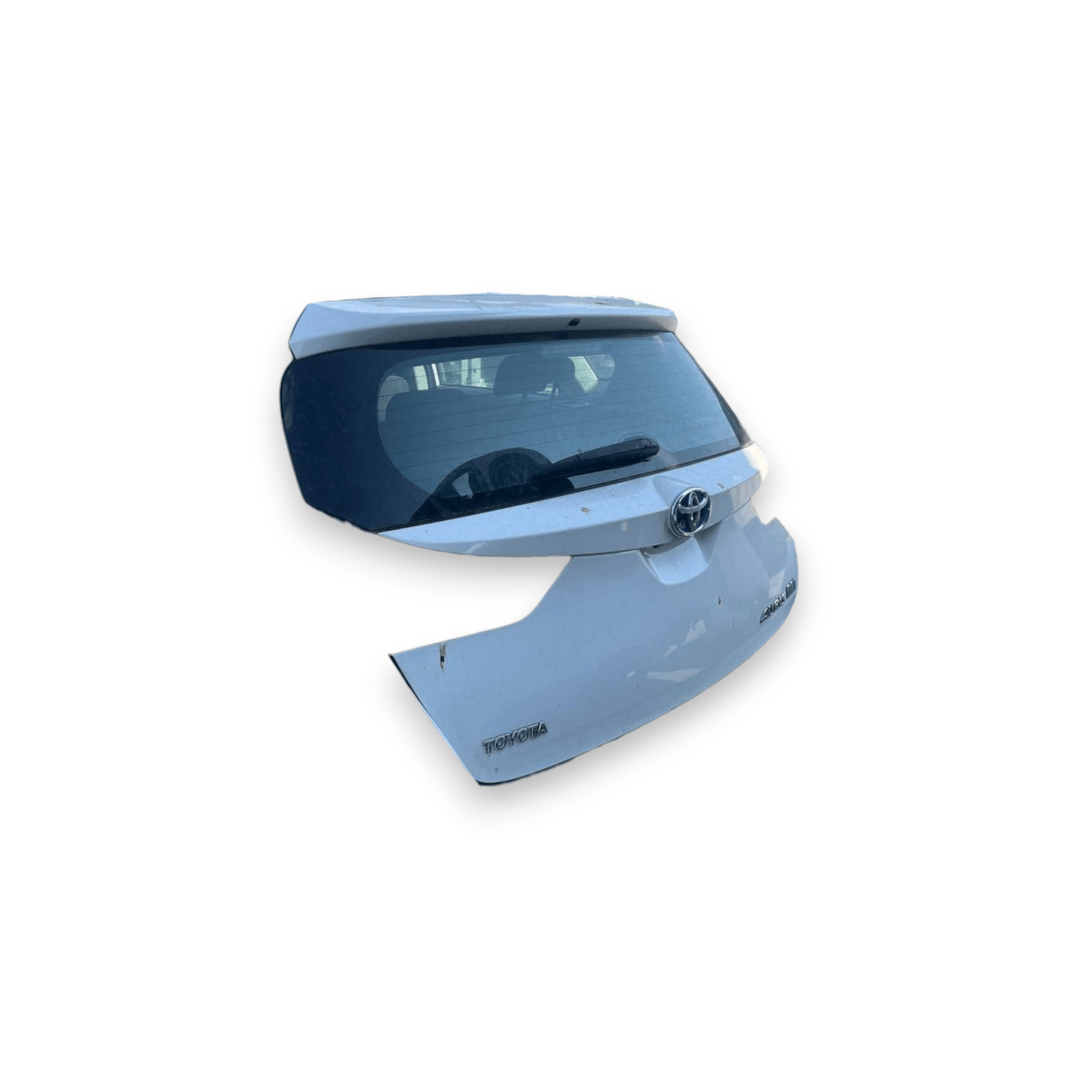 Cofano / Portellone / Bagagliaio posteriore Bianco Toyota Auris II (2012 al 2018)