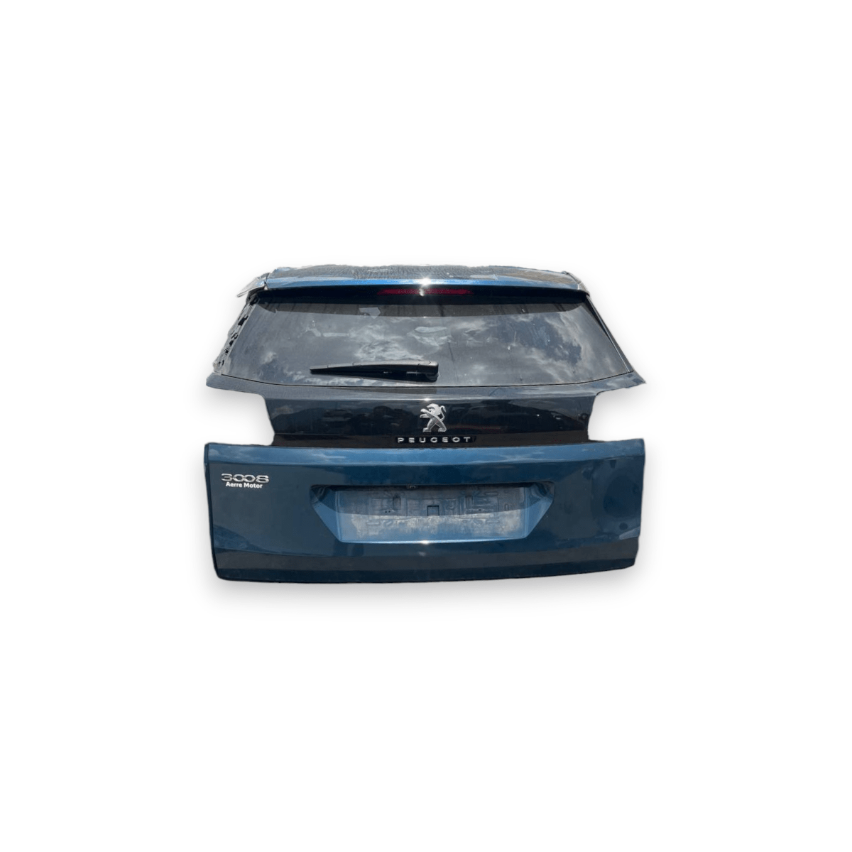 Cofano / Portellone / Bagagliaio posteriore Blu Peugeot 3008 II (2016 al 2023)