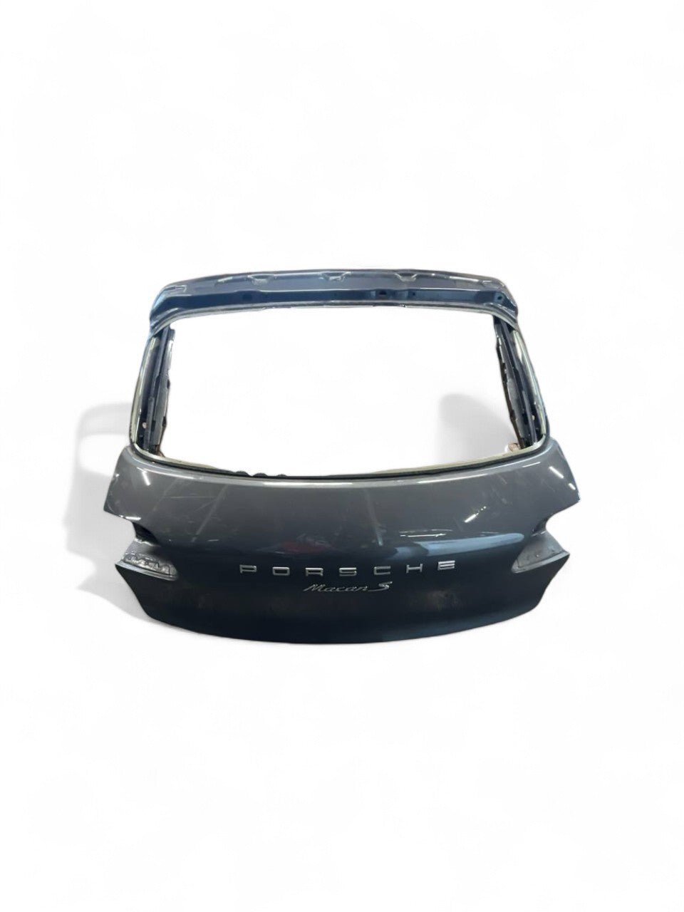 Cofano / Portellone / Bagagliaio posteriore grigio Porsche Macan S (2013->)