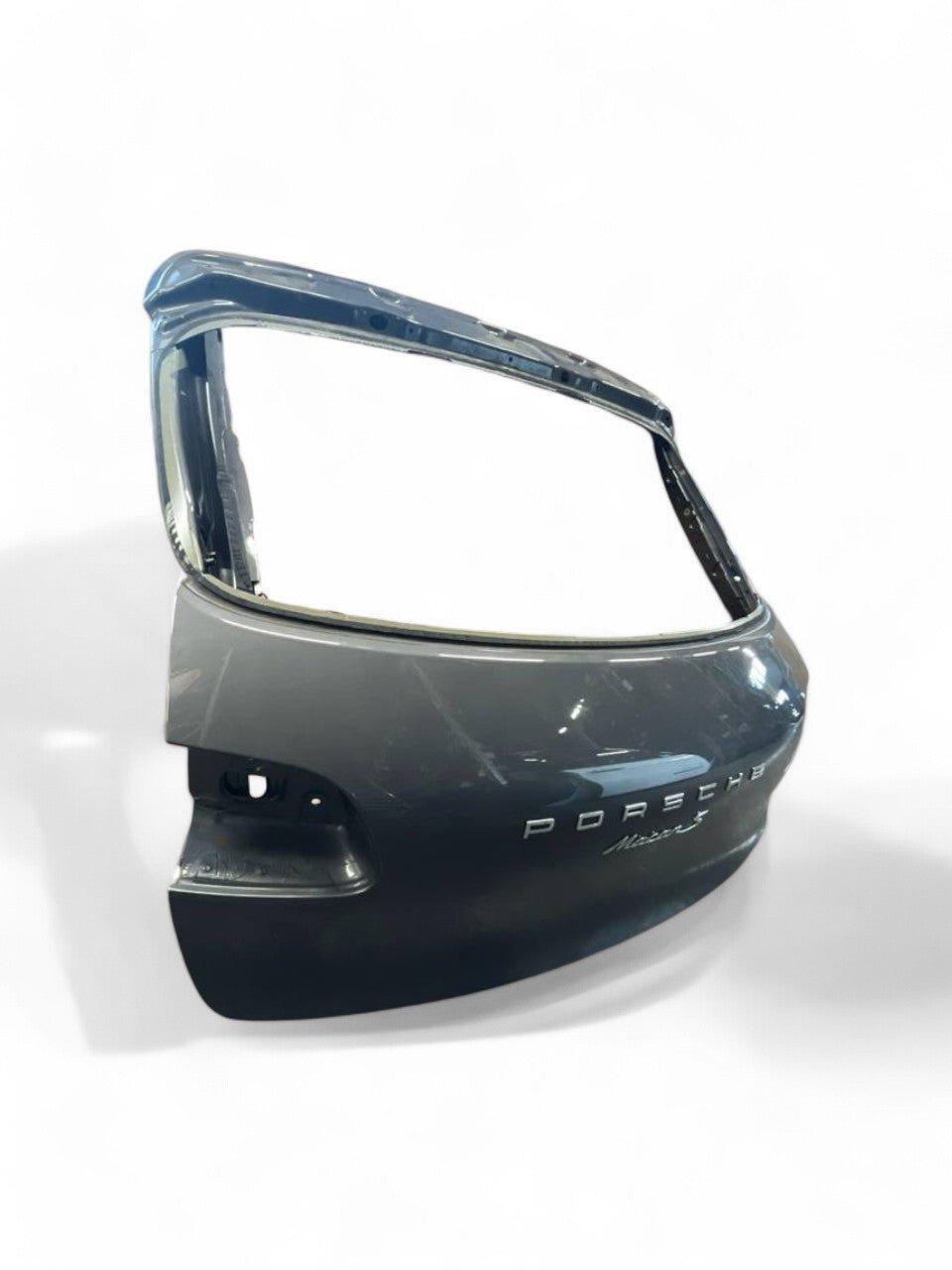 Cofano / Portellone / Bagagliaio posteriore grigio Porsche Macan S (2013->)