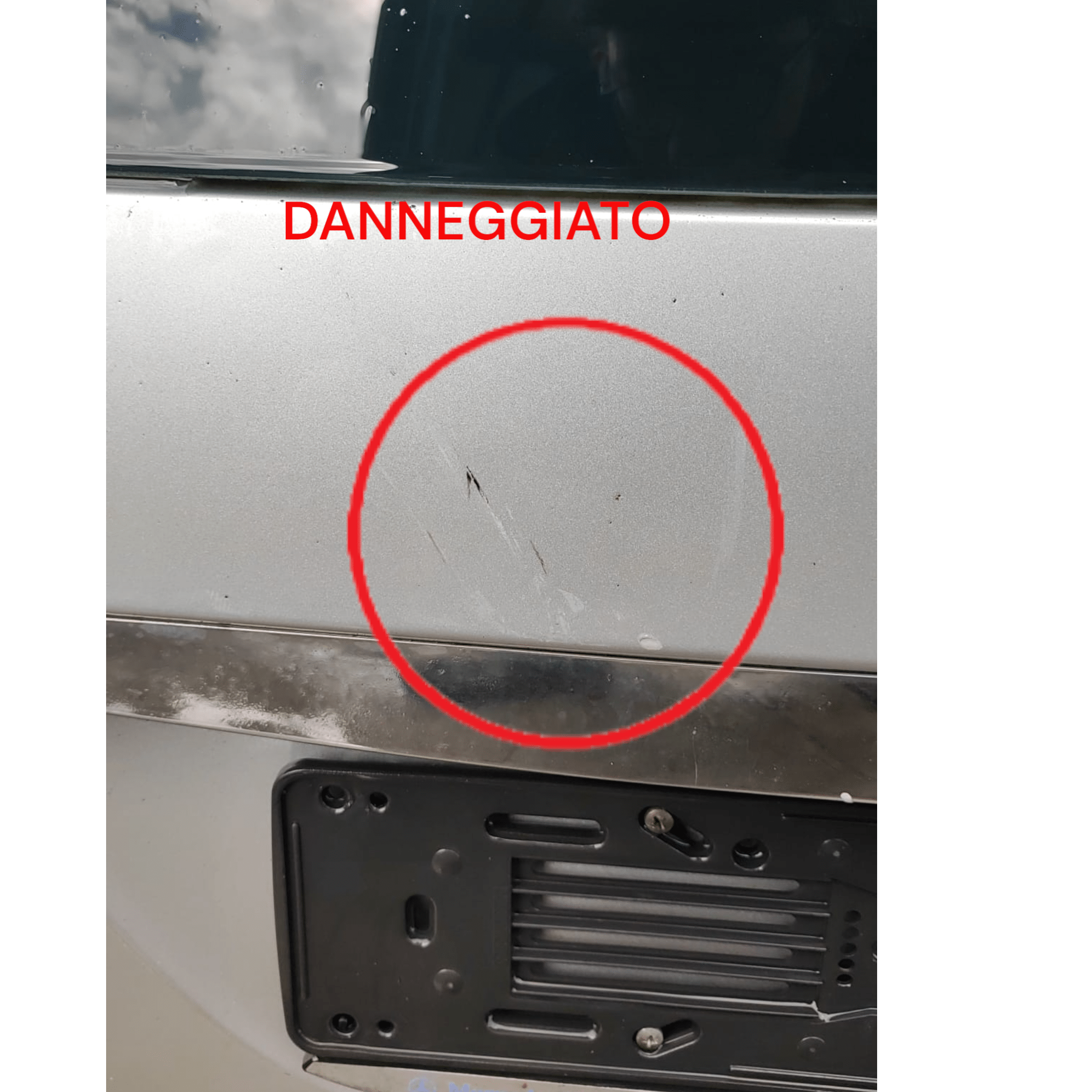 Cofano Posteriore Grigio Mercedes Classe R W251 (2005-2013)