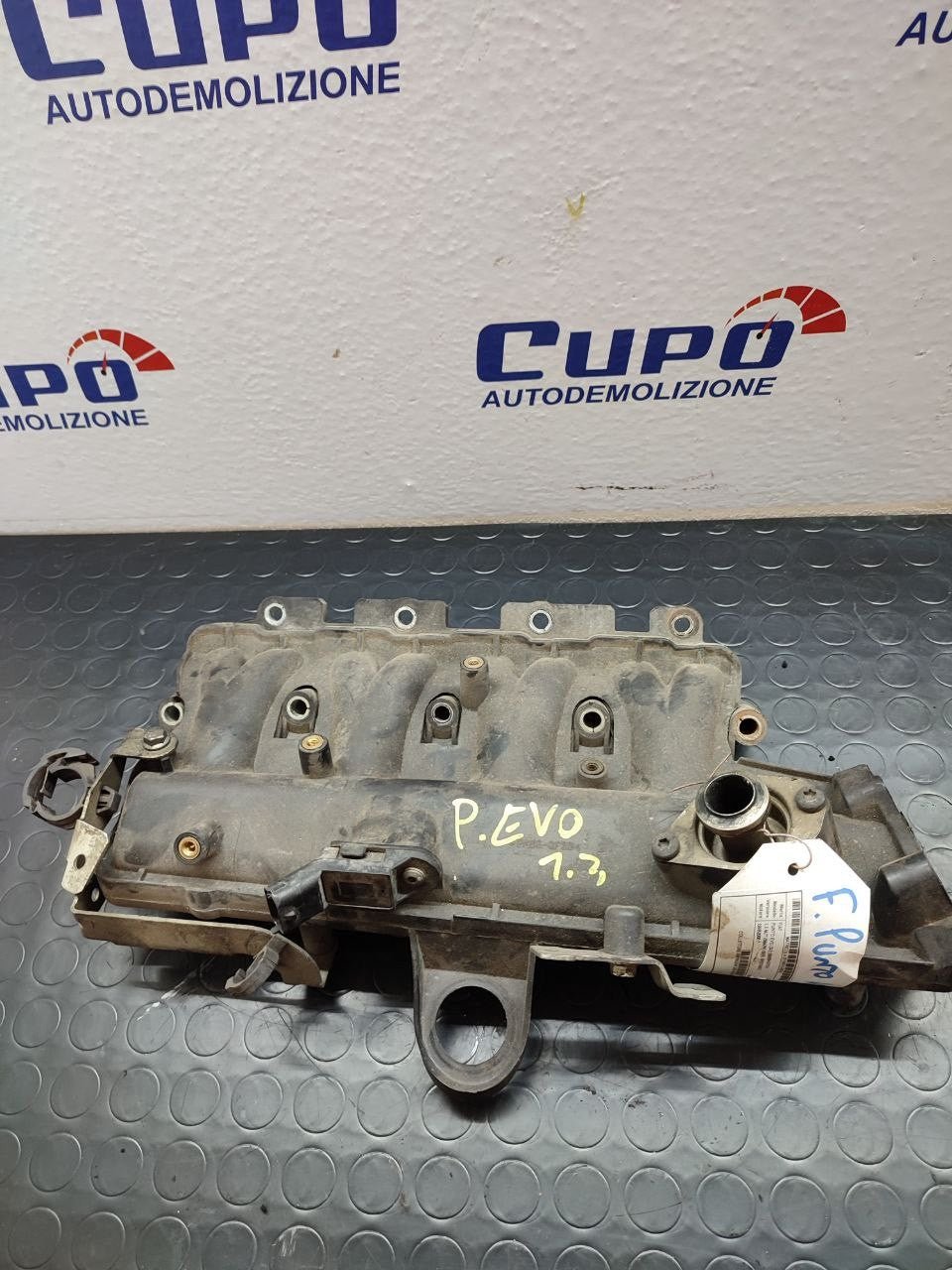 Collettore aspirazione Fiat Panda / Punto 1.3 multijet 55kw cod 73501353