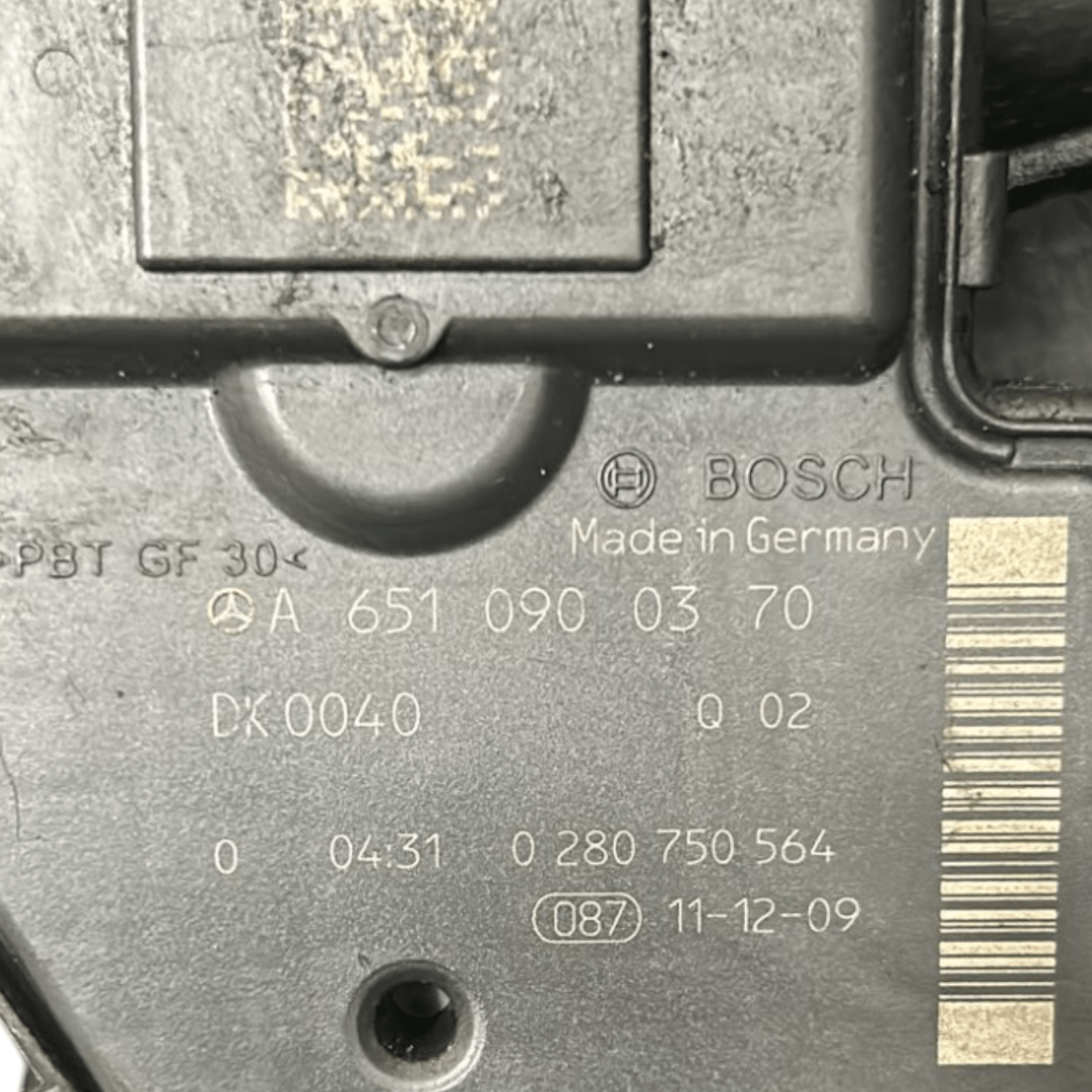 Collettore Aspirazione Mercedes Benz Classe C W204 2.2 Diesel cod:A6510900037 (2007 > 2015) + corpo Farfallato