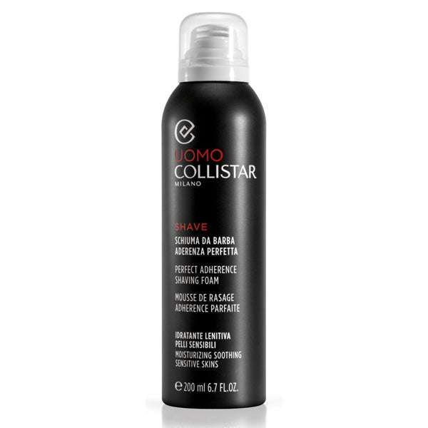 COLLISTAR UOMO SCHIUMA BARBA PELLI SENSIBILI 200 ML - BIBA-RICAMBI
