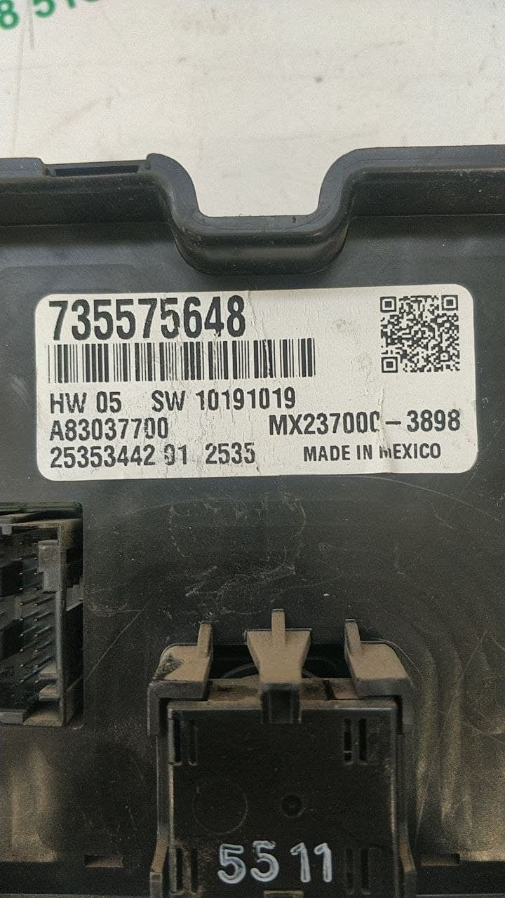 Comandi clima a/c automatico Fiat Panda ( 312 ) 2016 cod 735575648 - BIBA-RICAMBI