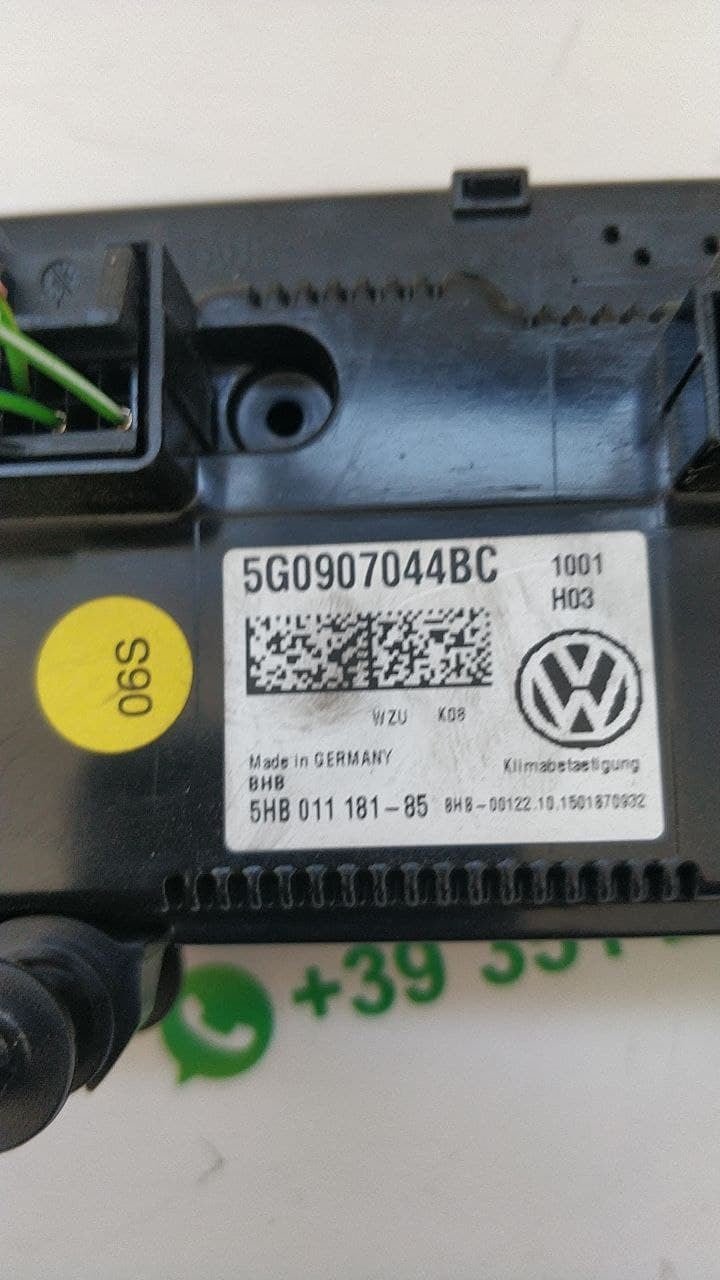 Comandi Clima a/c Volkswagen Golf mk 7 cod 5g0907044bc