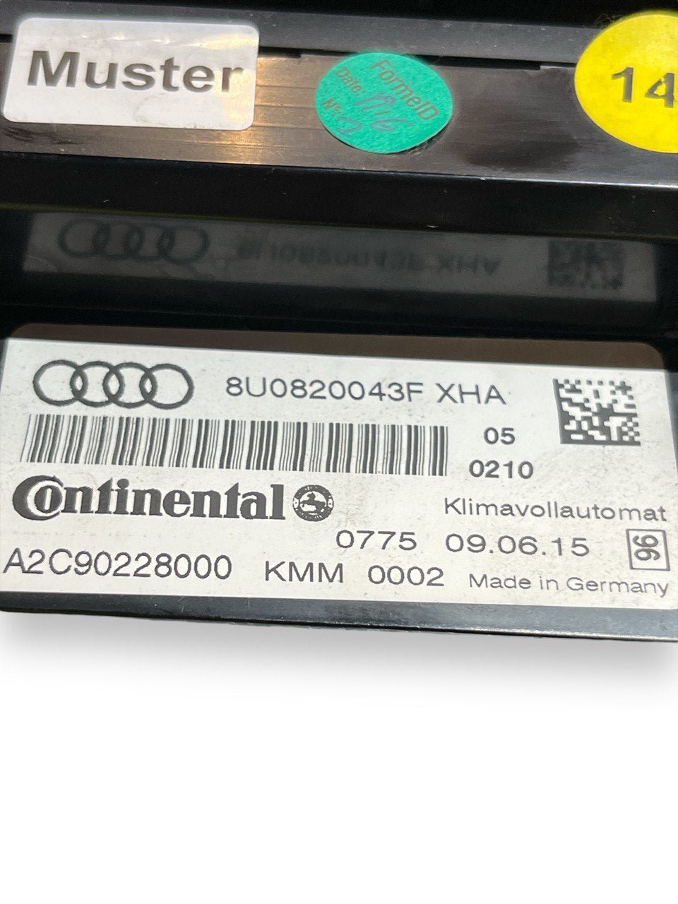 Comandi clima automatico Audi Q3 8U 2.0 Diesel (2011-2018) cod.8UO820043F