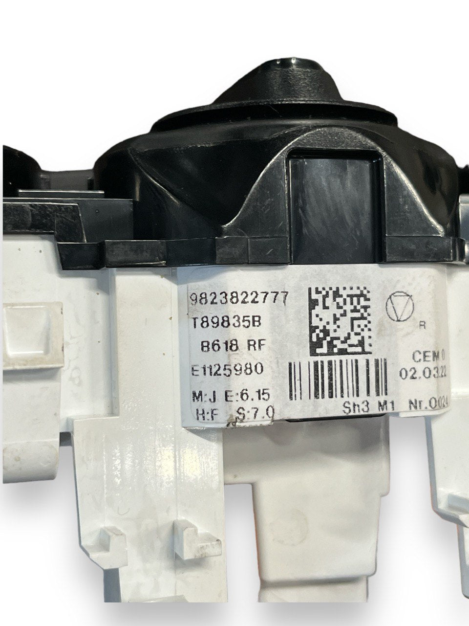 Comandi clima automatico Citroen C3 1.2 benzina (2016>) cod.9823822777