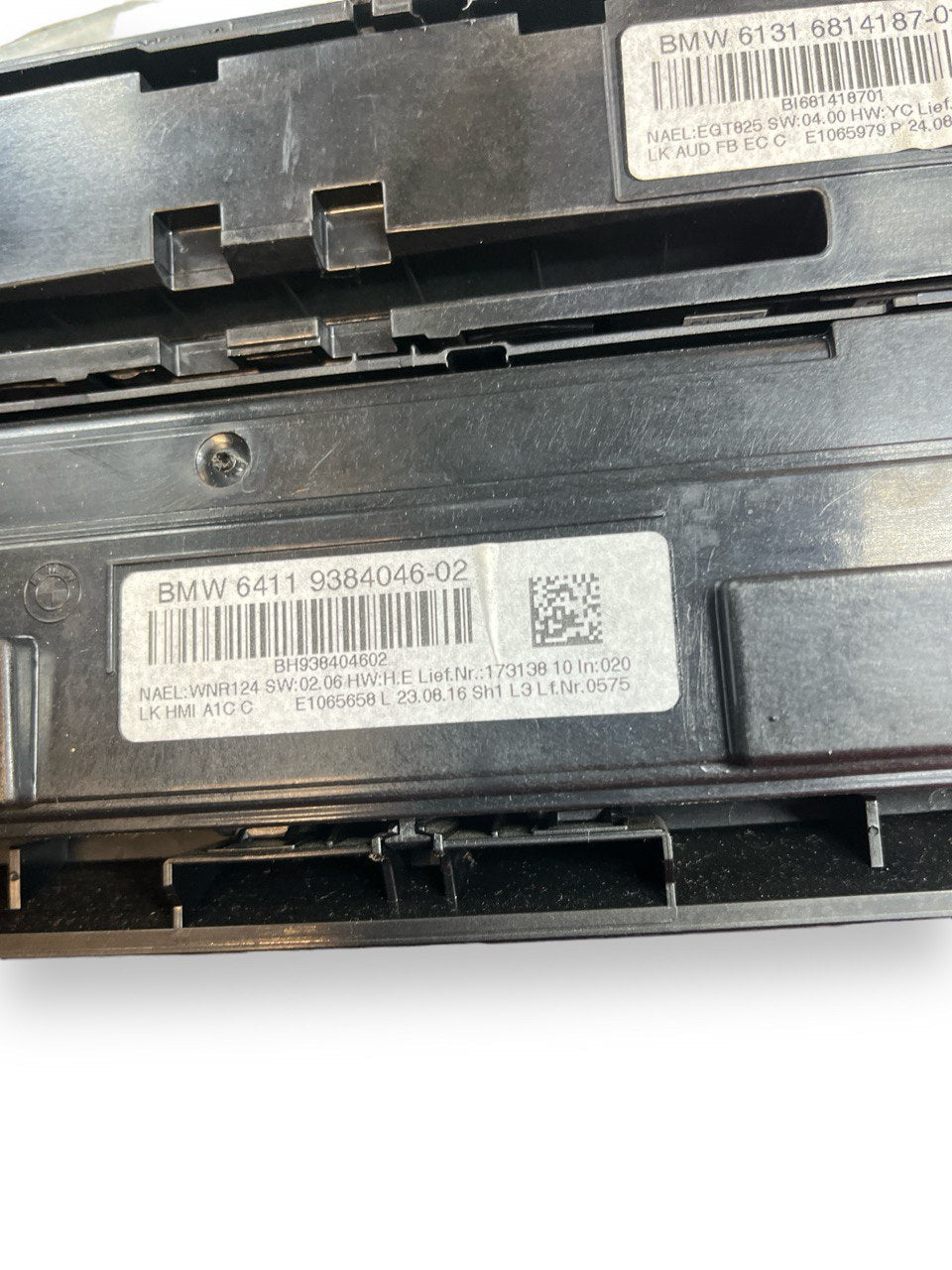 Comandi Clima Autoradio BMW Serie 1 ( F20 - 2019 ) cod : 9384046-02