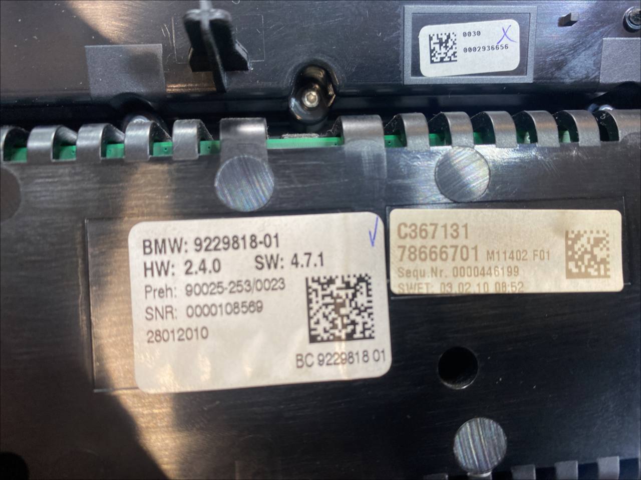 Comandi Clima Bmw 740i (f02 - 2015) cod:9229818-01
