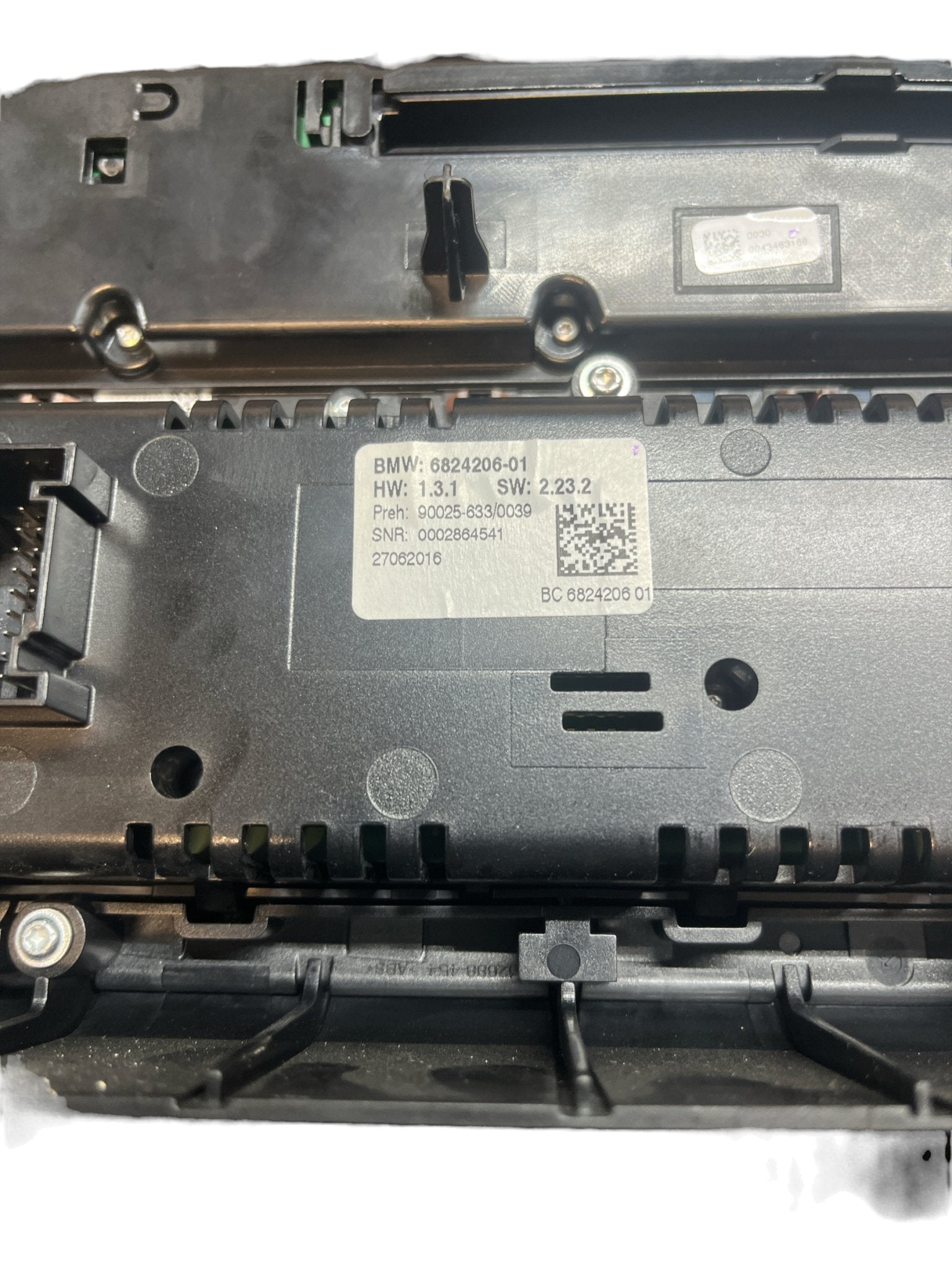 Comandi Clima / Comandi Autoradio BMW Serie 5 ( F11 - 2014 ) cod : 6824206-01
