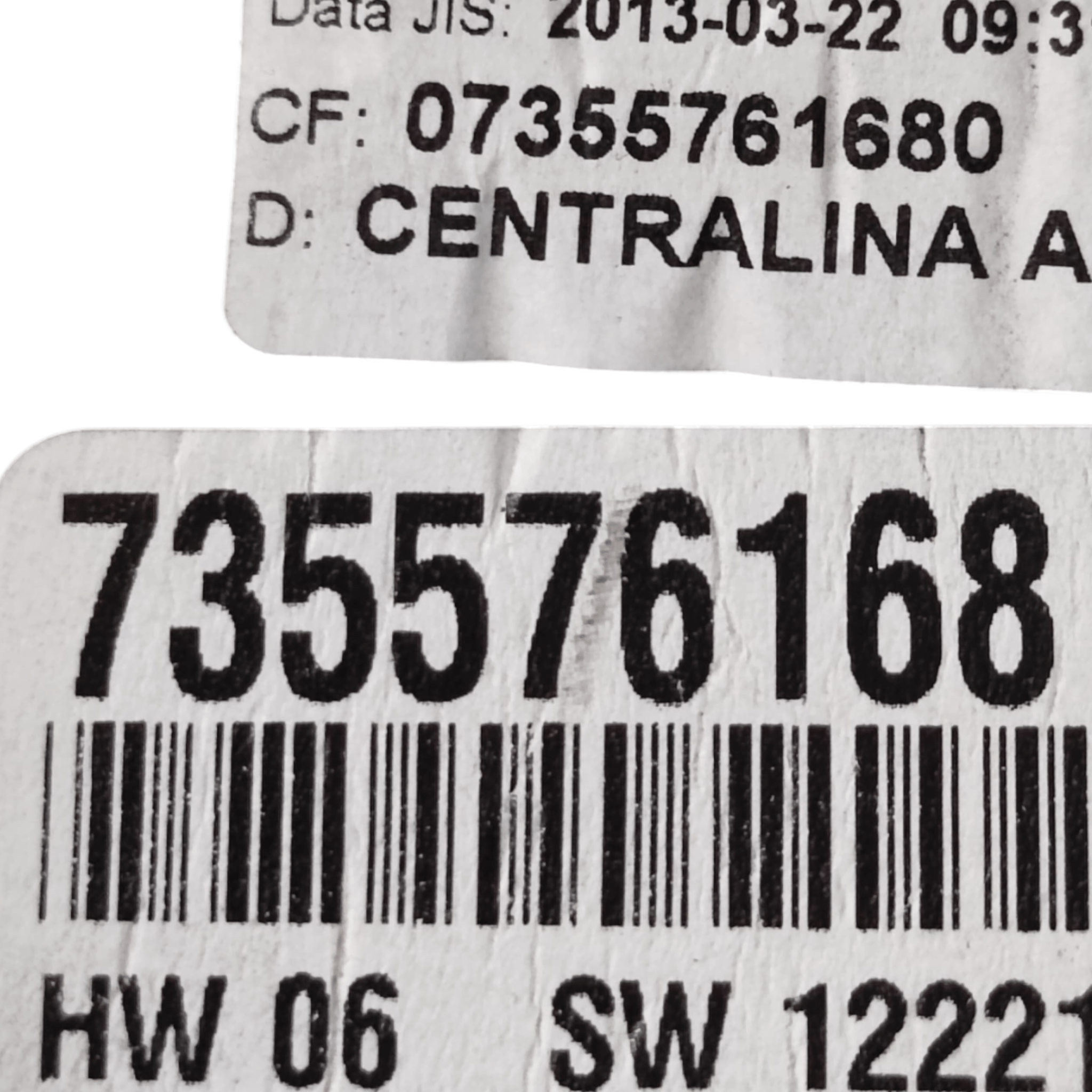 Comandi Clima Fiat 500L 1.3 Diesel COD: 735576168 (2012-2022)