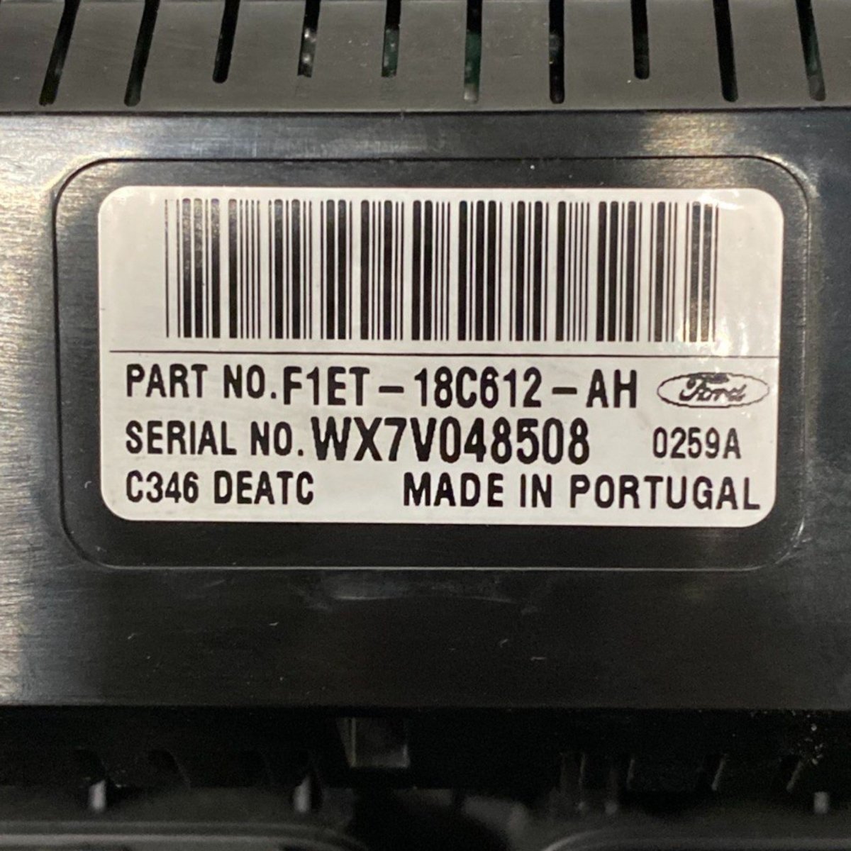 Comandi clima ford b-max 1.0 benzina (2012-2018) Cod: f1et-18c612-ah