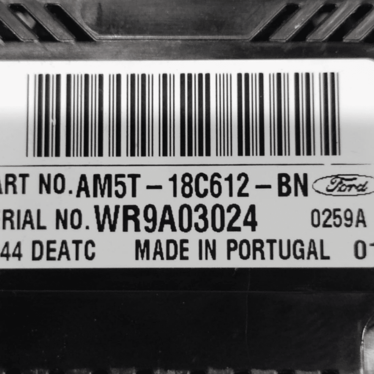 Comandi clima ford c-max 1.0 benzina cod: am5t18c612bn (2010-2019)