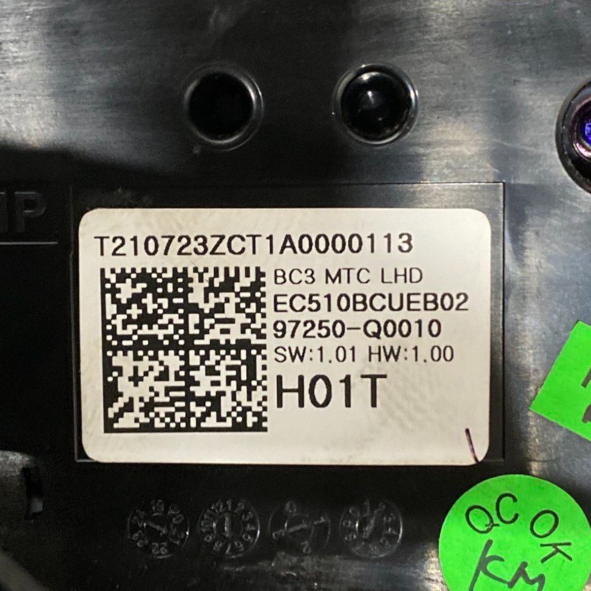 Comandi clima hyundai i20 1.2 benzina (2020-) Cod: 97250-q0010