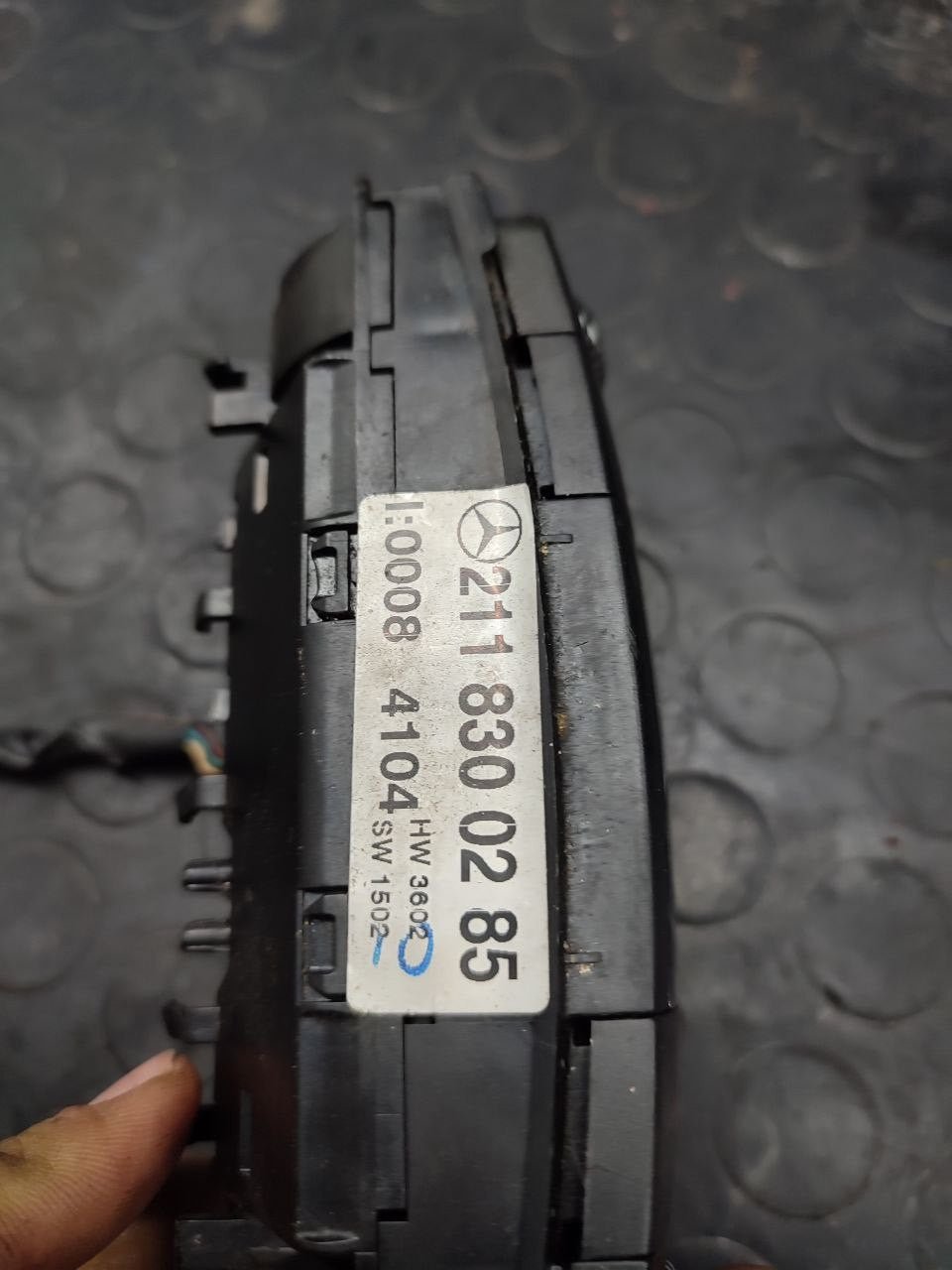 Comandi clima posteriore Mercedes classe E ( w211 ) cod 2118300285