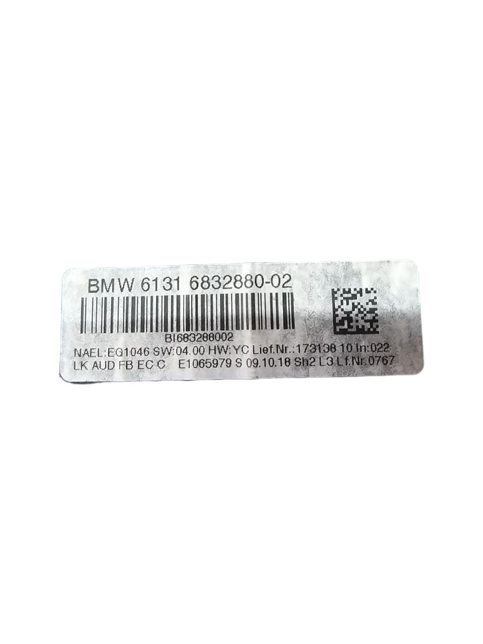 Comandi Clima + Pulsantiera radio  Bmw Serie 1 F20 ( 2011 - 2019 ) Cod : 64119384046-02 / 61316832880-02